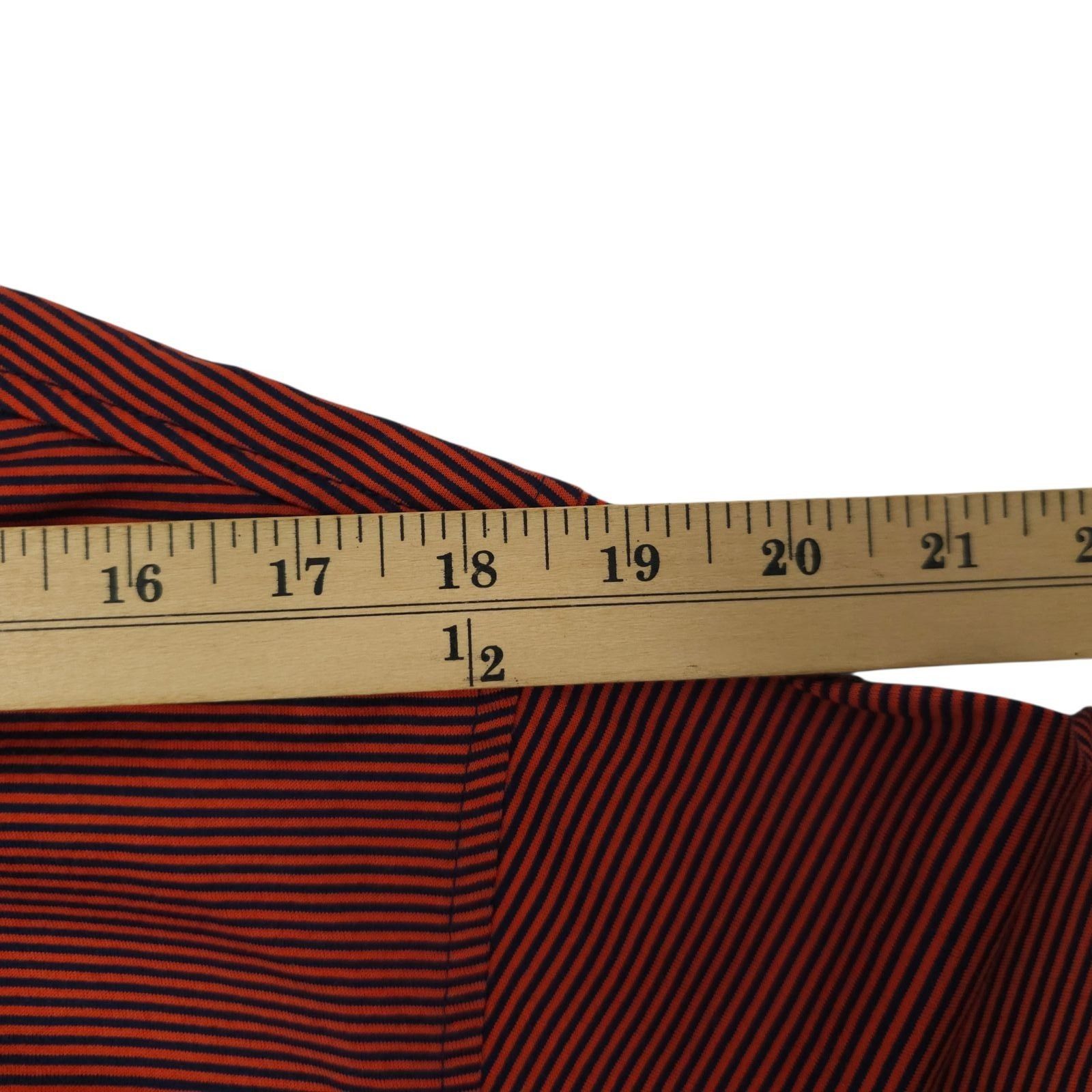 Peter Millar Peter Millar Polo Shirt Mens M Classic Red Navy Micro Stripe Size US M / EU 48-50 / 2 - 14 Thumbnail