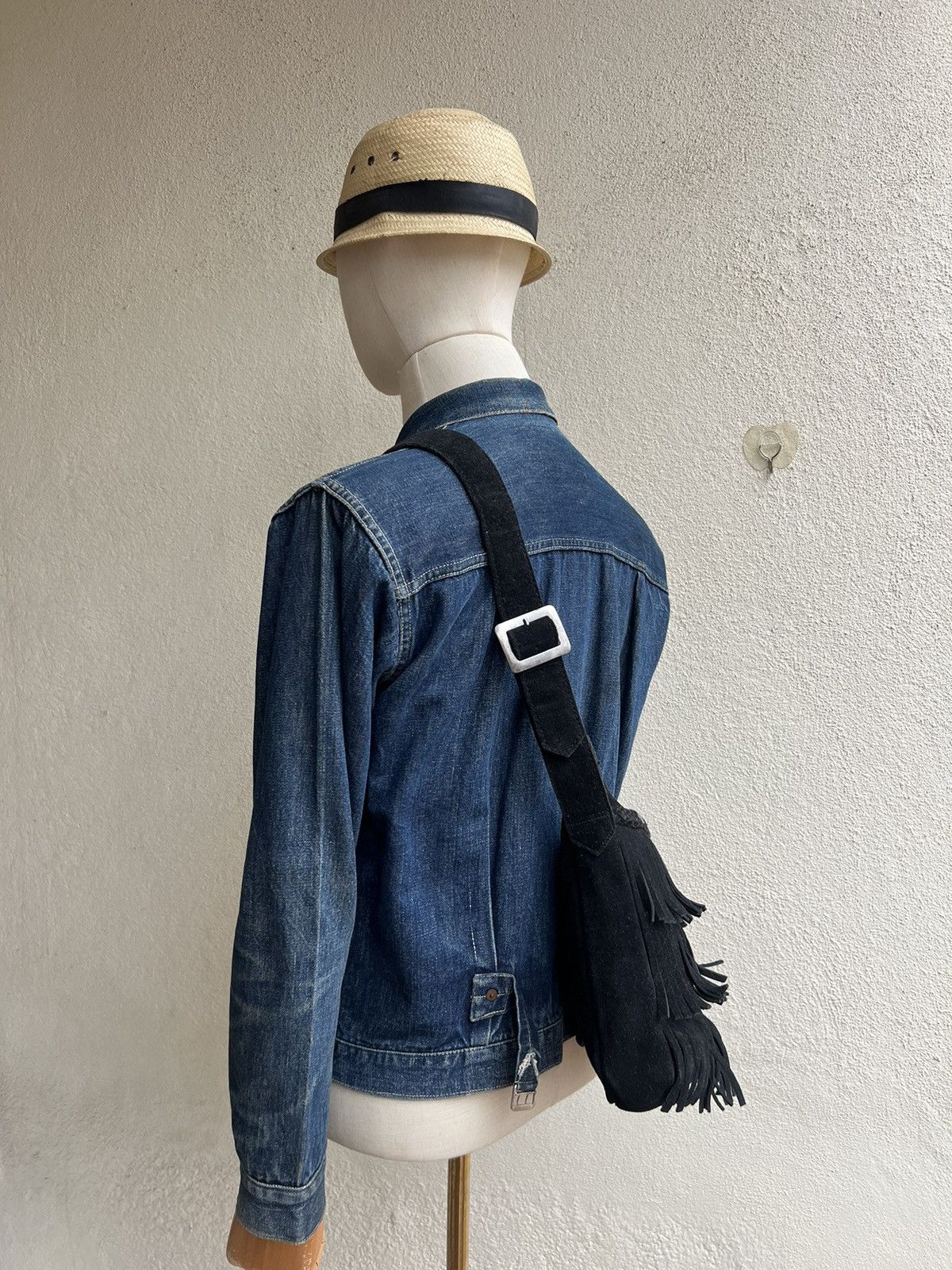 Leather Vintage Minnetonka Suede Leather Fringe Bag Sling Size ONE SIZE - 5 Thumbnail