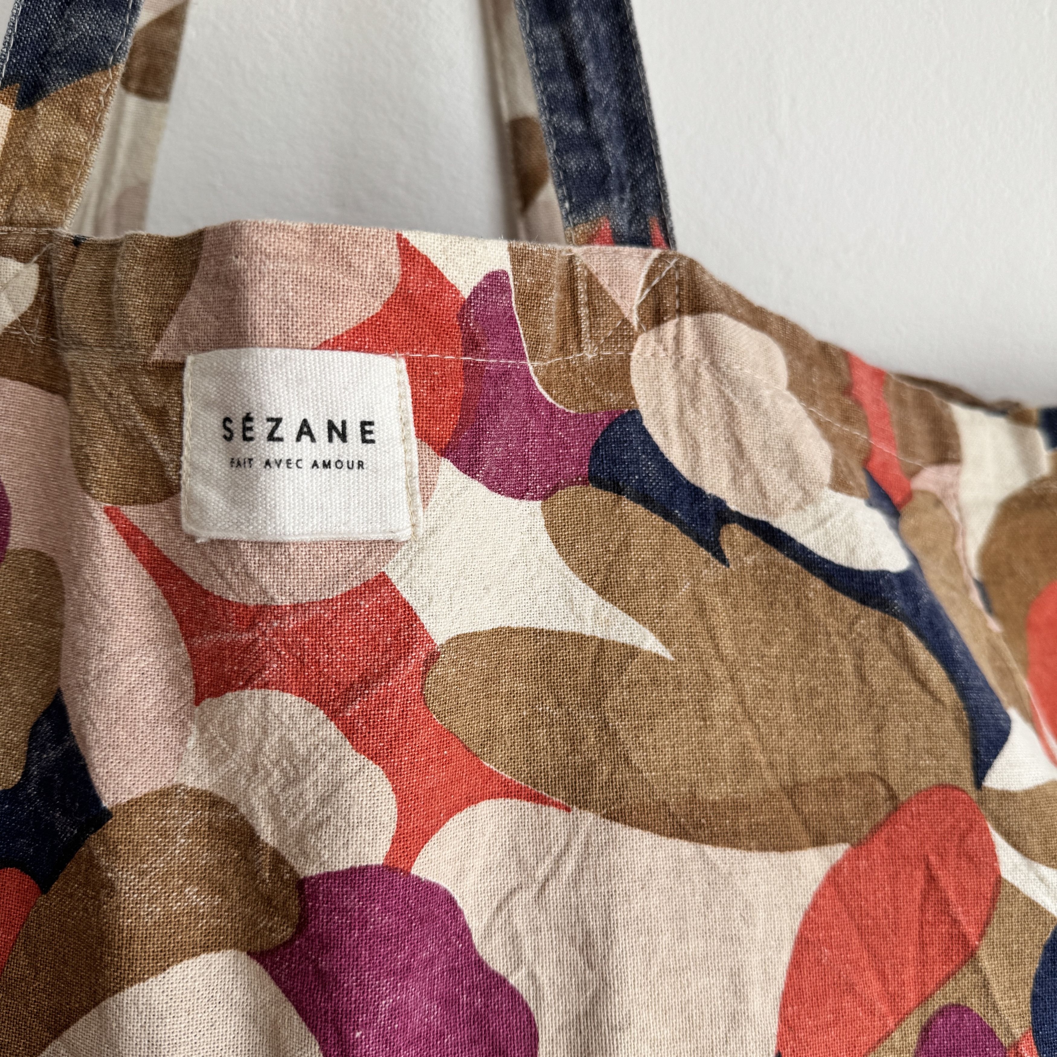 Sezane Sezane Travel Tote Cotton Bags Size ONE SIZE - 4 Thumbnail