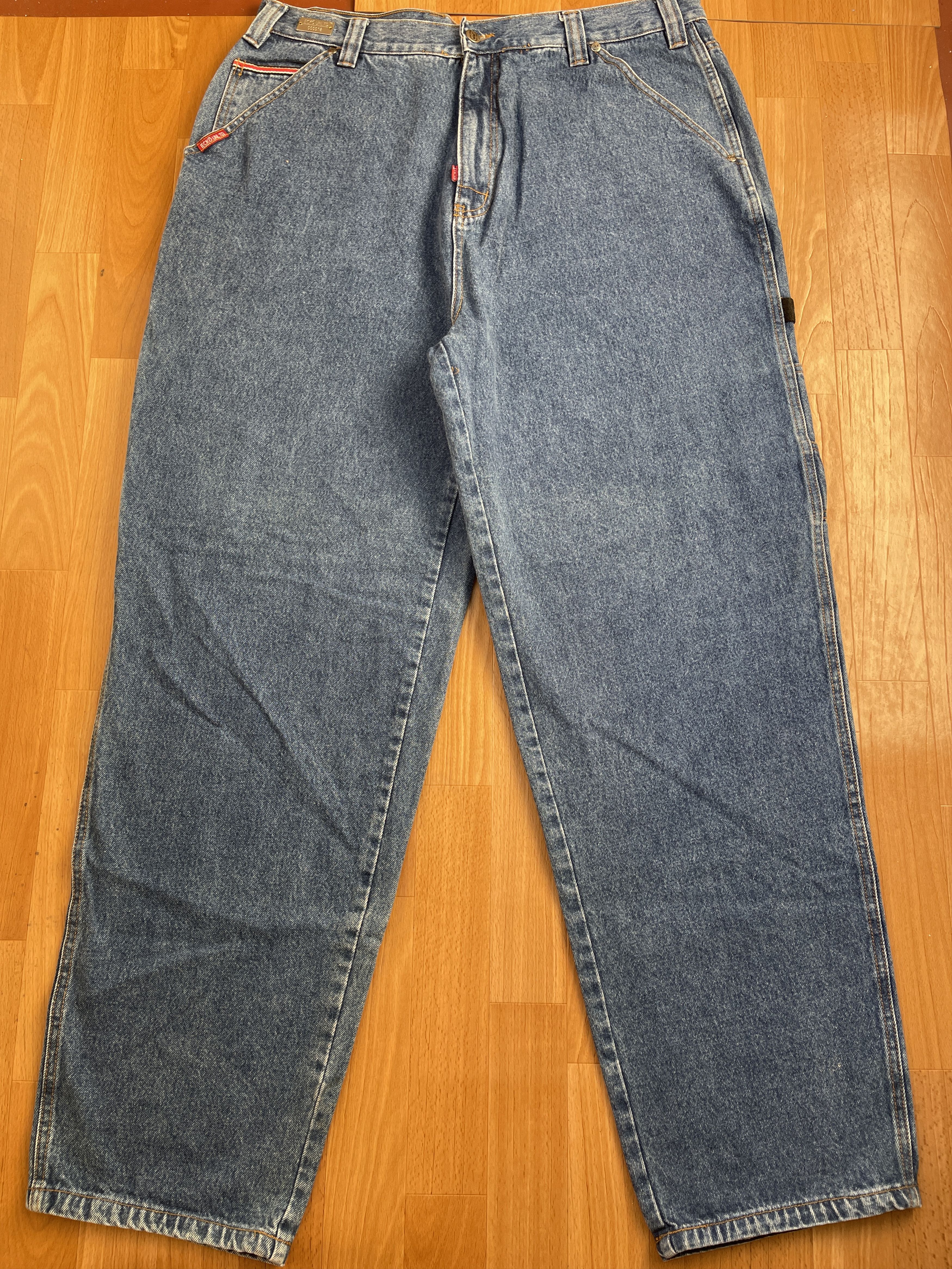 Ecko Unltd. Ecko Unltd jeans, baggy, vintage 90s hip hop skater Y2K W 36 Size US 36 / EU 52 - 2 Thumbnail