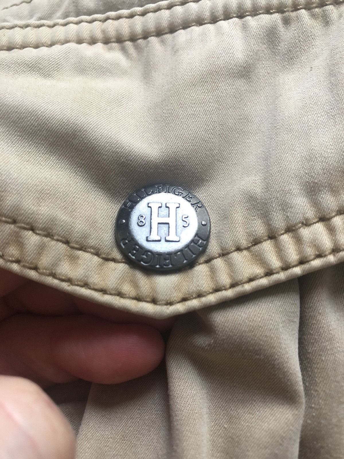 Tommy Hilfiger × Vintage TOMMY HILFIGER VINTAGE QUALITY RAINCOAT JACKET Size US L / EU 52-54 / 3 - 4 Thumbnail