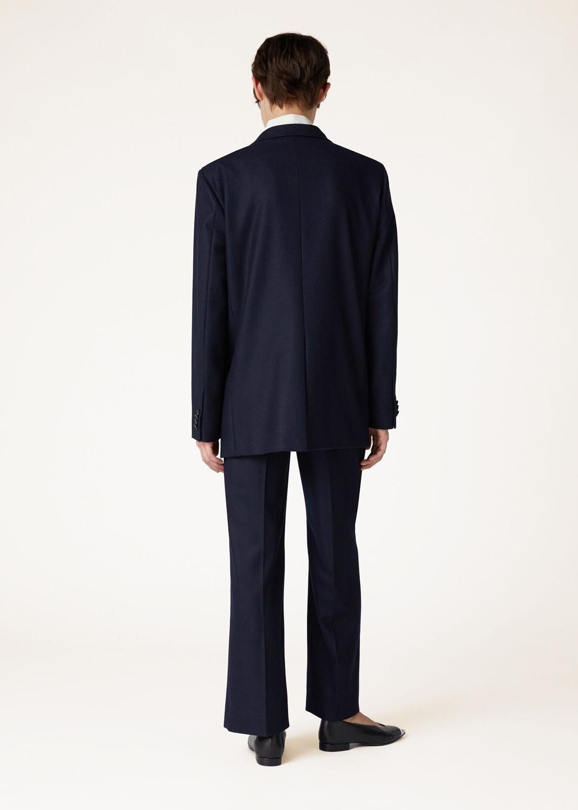 Loro Piana o1srvl11e0125 FAN6957 Belia Jacket in Navy Blue Size S / US 4 / IT 40 - 5 Thumbnail