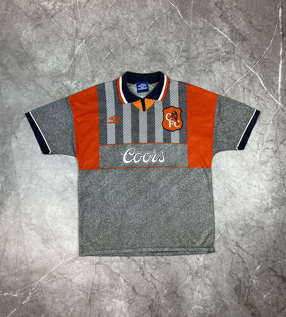 Umbro Vintage Chelsea 1994/95 Away Kit Jersey Size US L / EU 52-54 / 3 - 3 Thumbnail