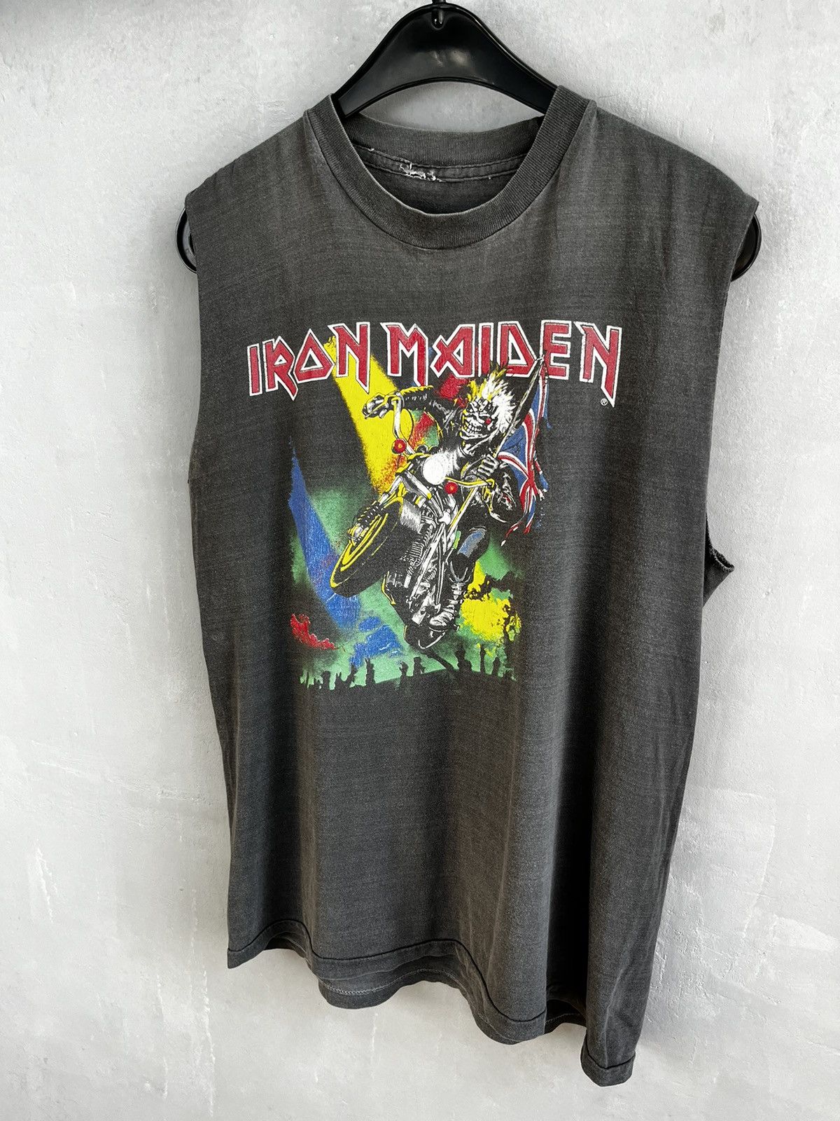 Band Tees × Iron Maiden Vintage 1989 Iron Maiden Maiden England vintage Size US L / EU 52-54 / 3 - 2 Thumbnail