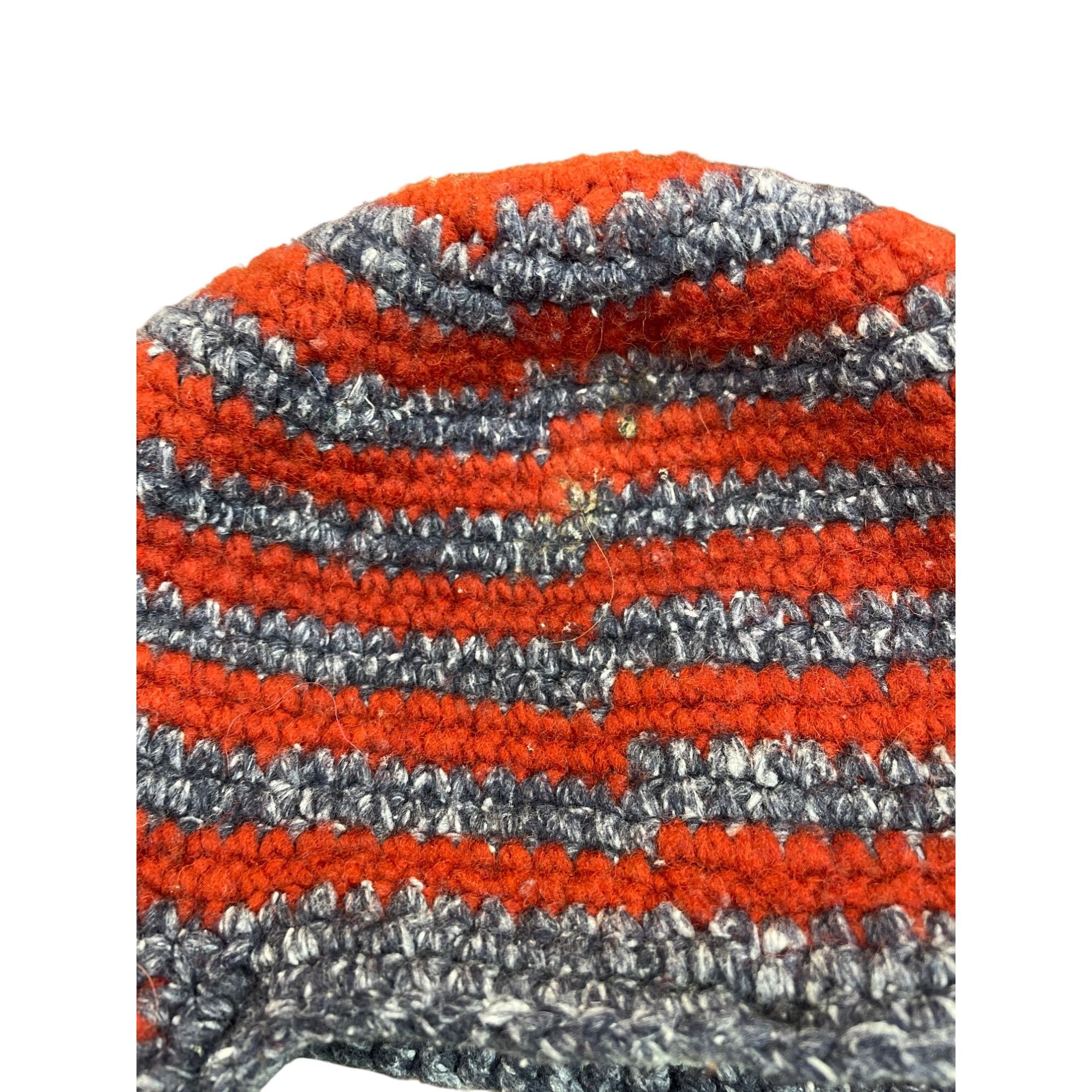 Other Native Creation Handmade gray red wool Earflap winter hat SK Size ONE SIZE - 2 Thumbnail