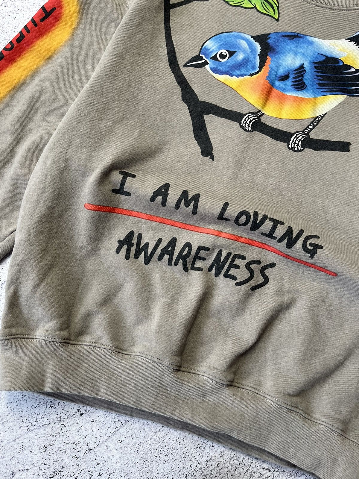 Vintage Vintage Kanye I Am Loving Awareness Sweatshirt Size US M / EU 48-50 / 2 - 9 Thumbnail