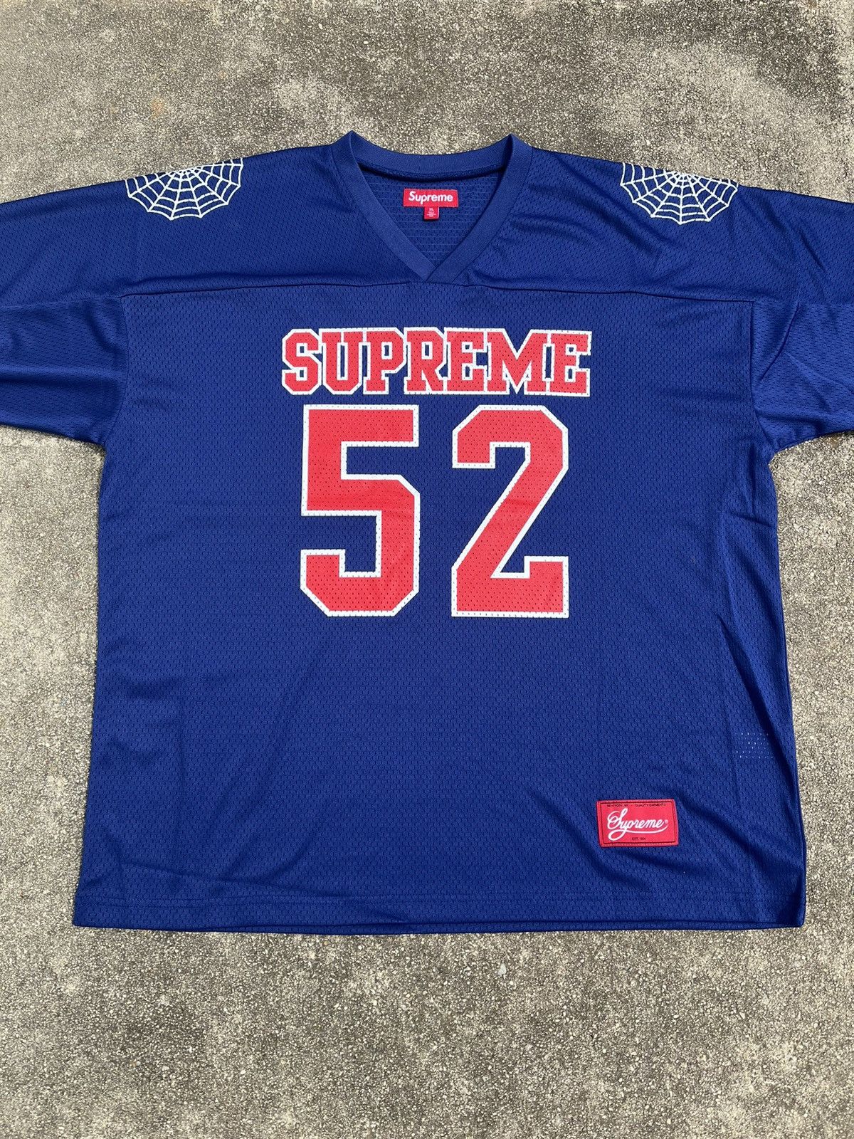 XL Supreme Spiderweb Football Jersey - シャツ