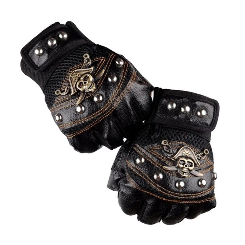 Jean × Leather × Vintage Rock Med Gloves Size ONE SIZE - 1 Thumbnail