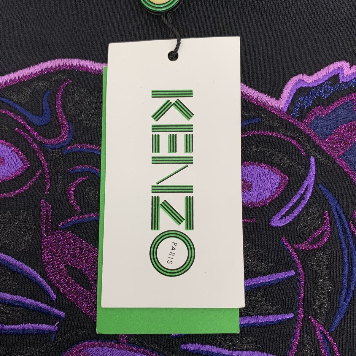 Kenzo Kenzo Tiger Head Embroidered Long Sleeve Sweatshirt K26WX Size XS / US 0-2 / IT 36-38 - 6 Thumbnail