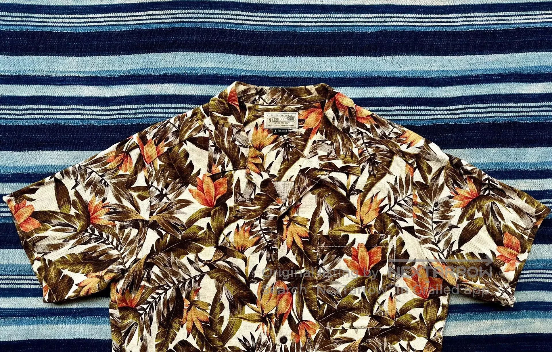 Neighborhood neighborhood aloha floral short sleeve shirt. Size US XL / EU 56 / 4 - 3 Thumbnail