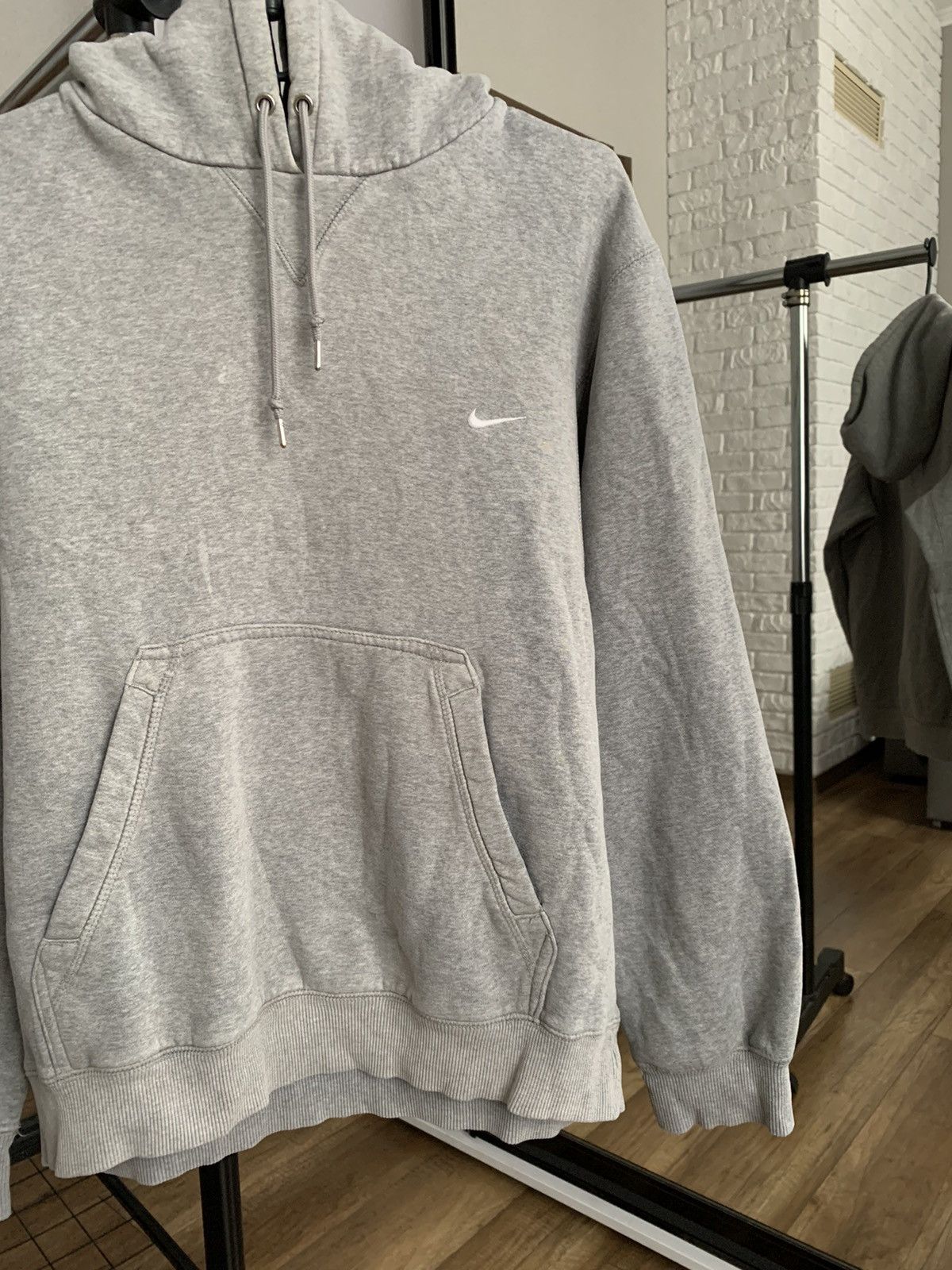 Vintage Nike Vintage Zip Hoodie Vintage Logo Swoosh 90s Size US M / EU 48-50 / 2 - 4 Thumbnail