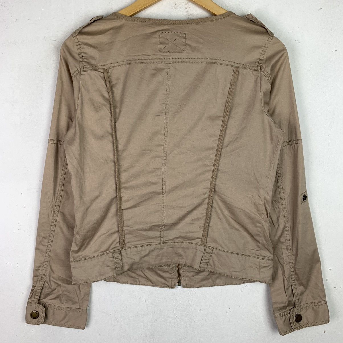 Designer × Japanese Brand × Vintage Vintage Japanesebrand Utility Jacket Collarless Size US M / EU 48-50 / 2 - 9 Thumbnail