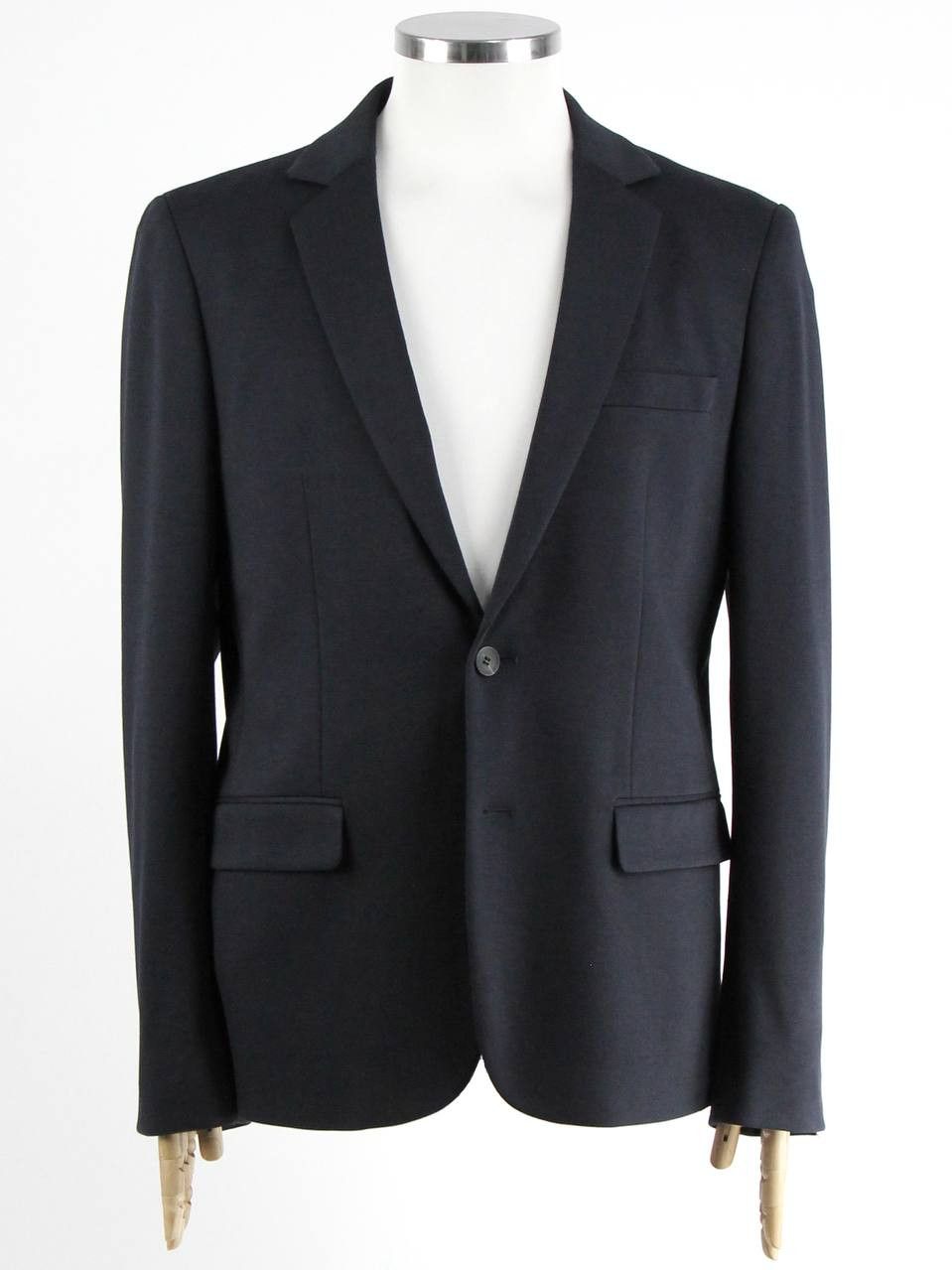 Antony Morato ANTONY MORATO Blue Slim Fit Knitted Jacket Size 50R - 1 Thumbnail