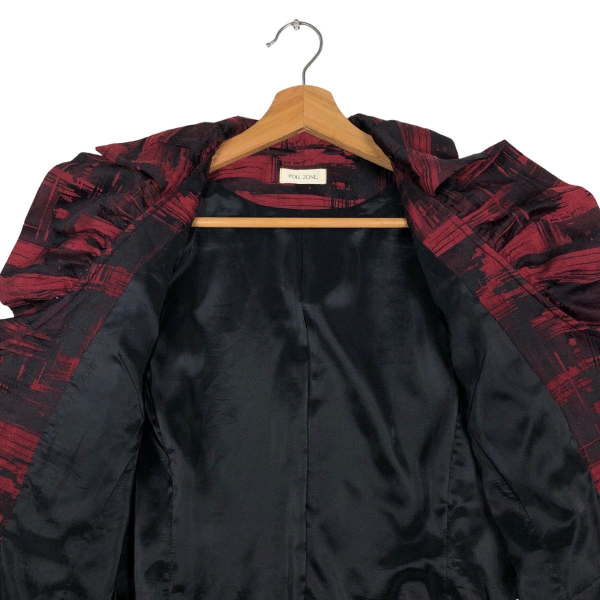 Japanese Brand 🔥Vintage Cropped Jacket Punk Design Poll Zone Size US M / EU 48-50 / 2 - 14 Thumbnail