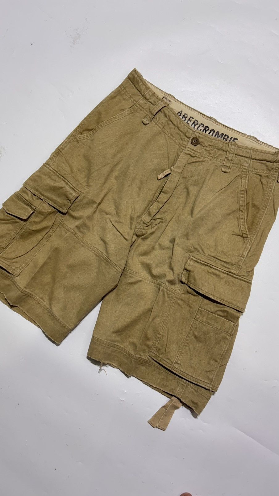 Abercrombie & Fitch Abercrombie y2k short cargo pants vintage Size US 32 / EU 48 - 2 Thumbnail