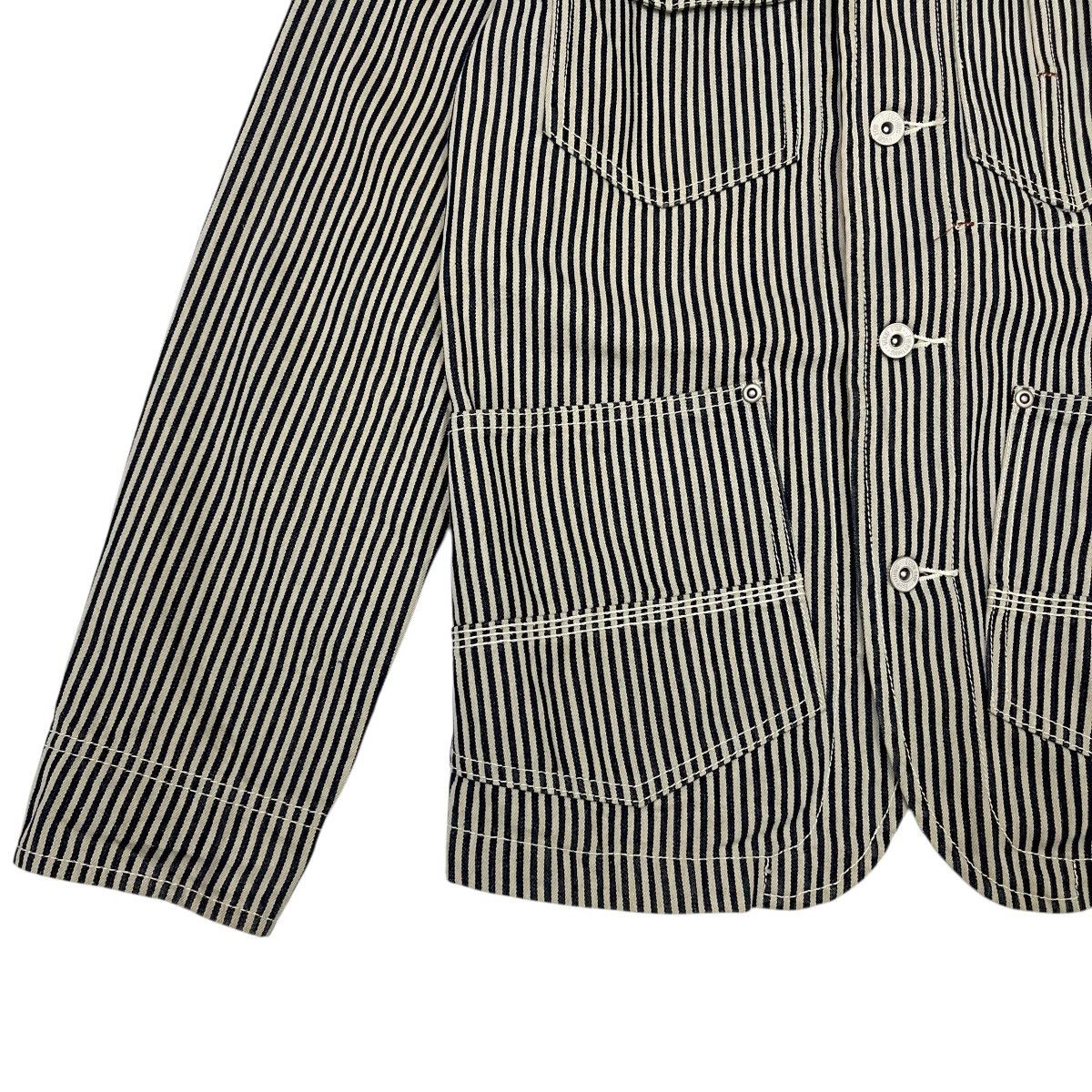 Japanese Brand × Vintage Vintage Jungle Storm Hickory Button Jacket Size US S / EU 44-46 / 1 - 8 Thumbnail