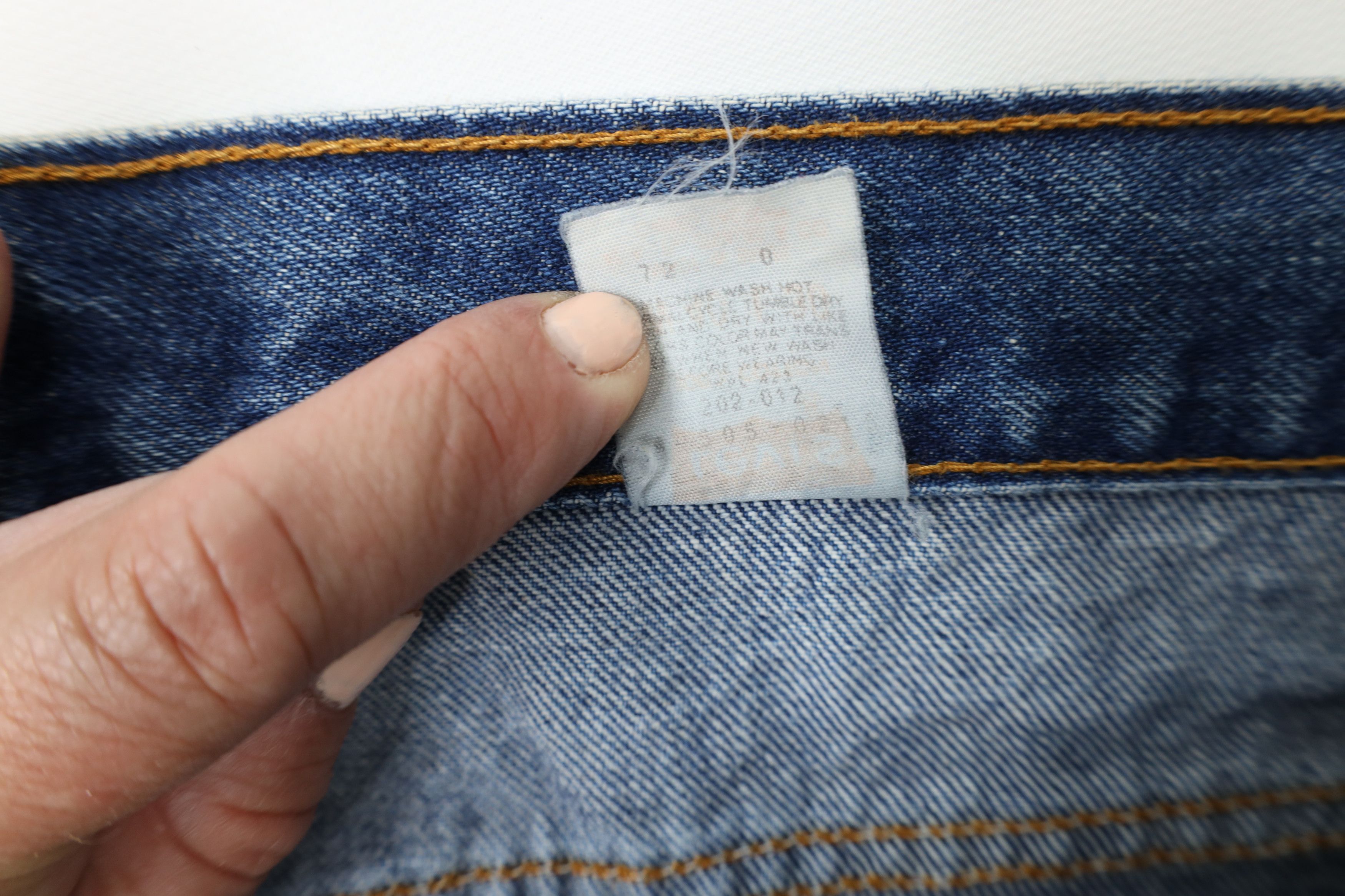 Levi's Vintage 90s Levis 505 Orange Tab Regular Straight Leg Jeans Size US 40 / EU 56 - 10 Thumbnail