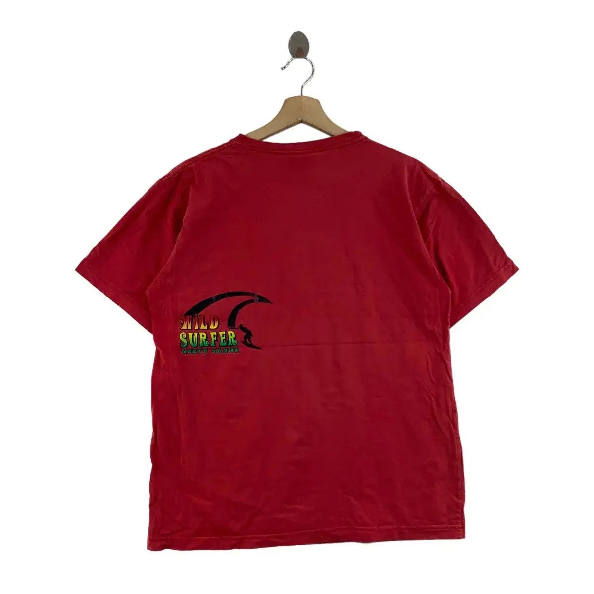 Vintage Vintage WILD SURFER BALI North Sanur Tee Shirt Top Beach Size US M / EU 48-50 / 2 - 3 Thumbnail
