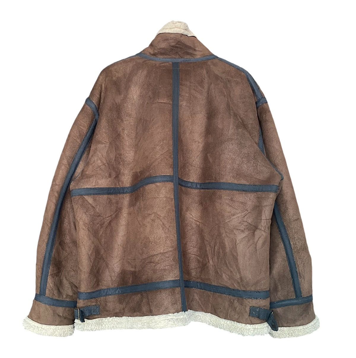 Alpha Industries Vtg ALPHA INDUSTRIES Sherpa Bomber B-3 Jacket Size US XXL / EU 58 / 5 - 11 Thumbnail