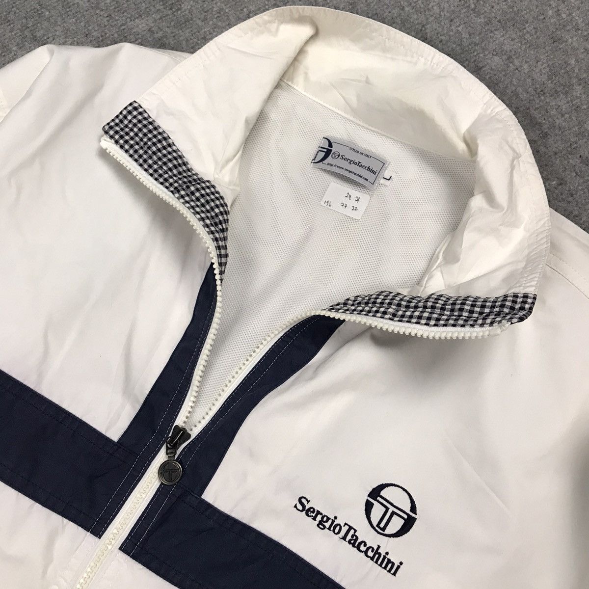 Japanese Brand × Sergio Tacchini SERGIO TACCHINI ZIPPER JACKET Size US L / EU 52-54 / 3 - 13 Thumbnail
