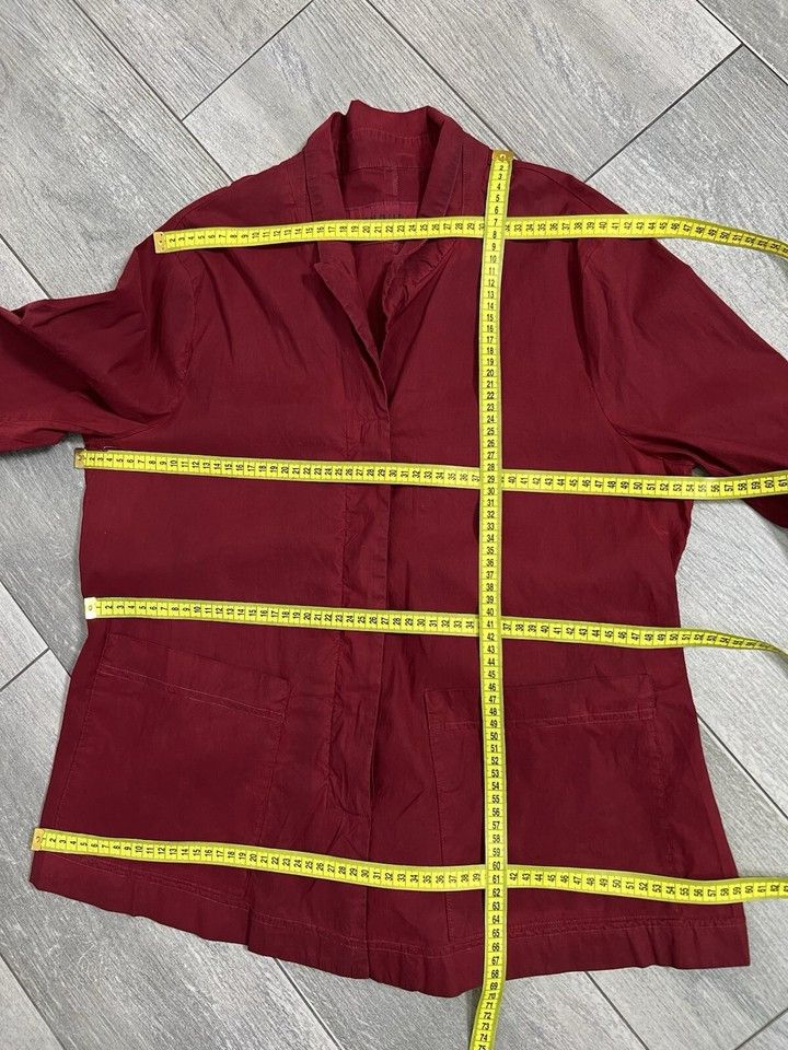 Rundholz Rundholz Women's Jacket Blazer Linen/Cotton/Nylon Size L-XL Size XL / US 12-14 / IT 48-50 - 9 Thumbnail
