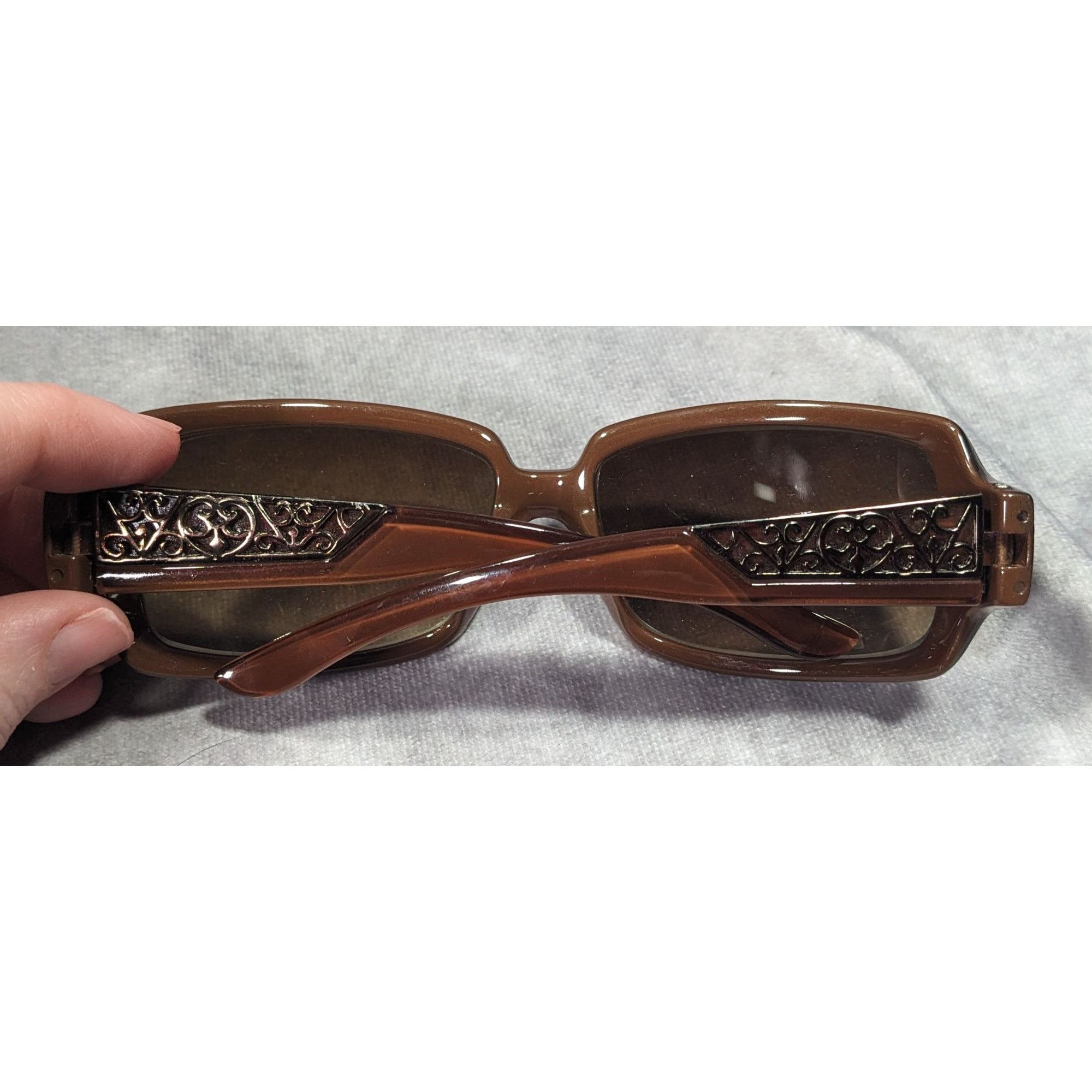 Other Vintage Revlon Brown Sunglasses With Art Nouveau Accents Size ONE SIZE - 9 Thumbnail