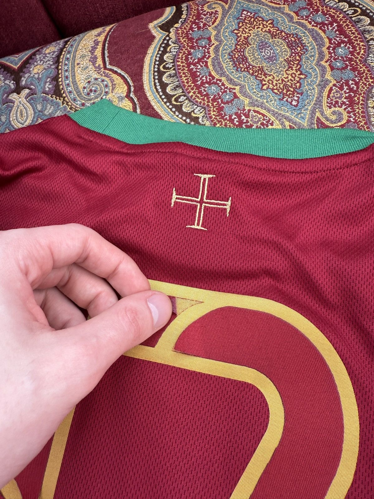 Nike Vintage Nike Portugal Cristiano Ronaldo Soccer Jersey Size US M / EU 48-50 / 2 - 17 Thumbnail