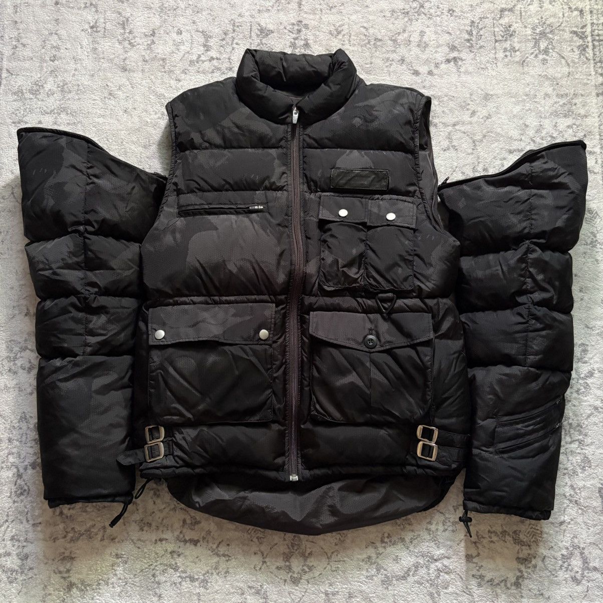 Undercover Undercover AW03 Paper Doll Rottweiler Camo Cargo Puffer | M Size US M / EU 48-50 / 2 - 2 Thumbnail
