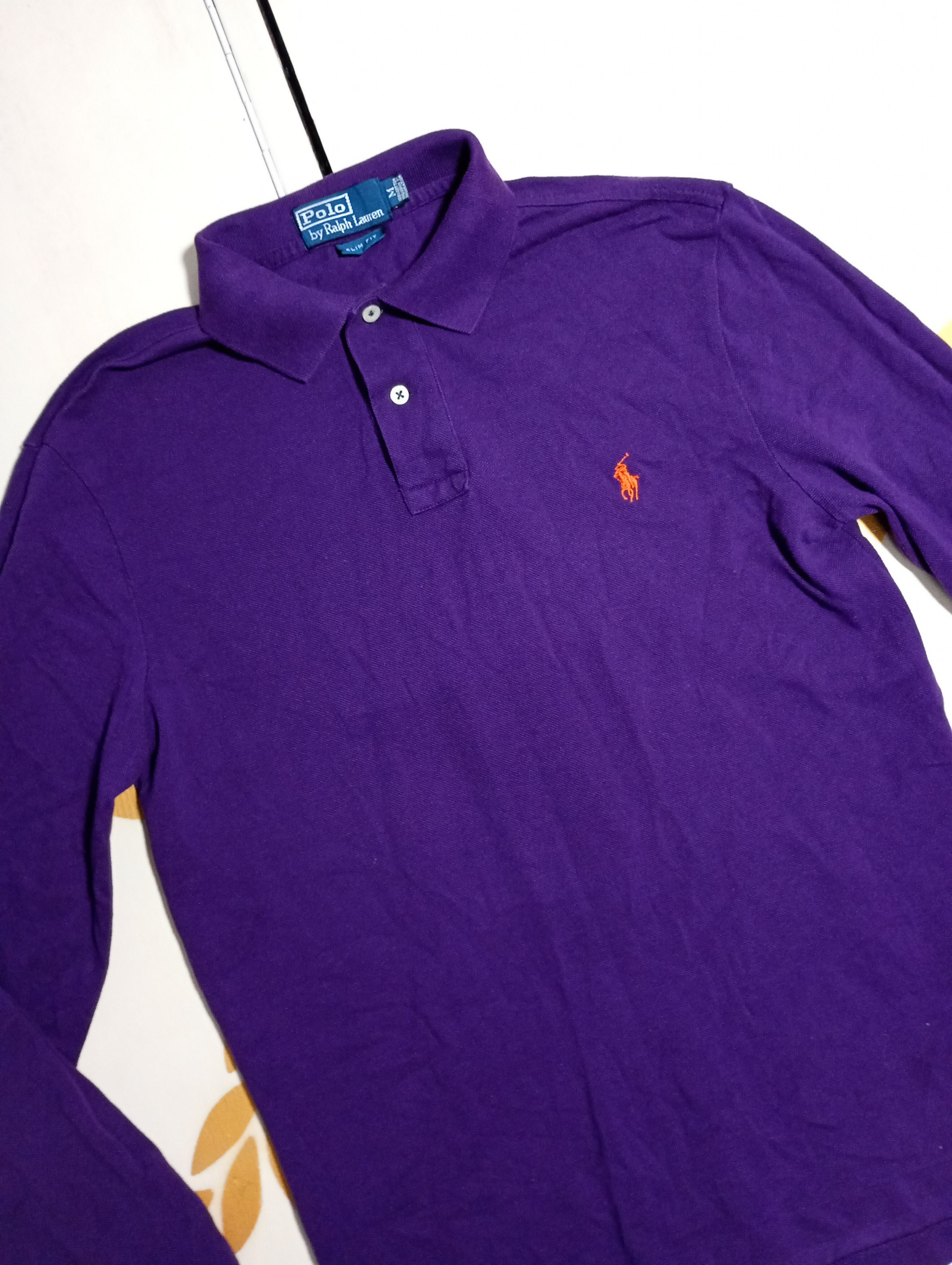 Polo Ralph Lauren Polo Ralph Lauren Long Sleeve Polo Shirt Vintage Size US M / EU 48-50 / 2 - 5 Thumbnail