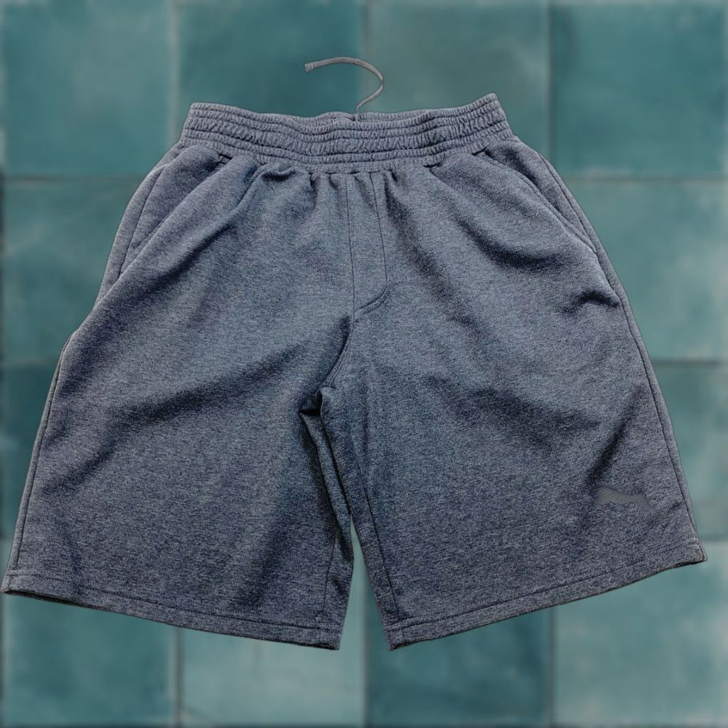 Puma PUMA Athletic Shorts Mens M Black Size US 31 - 1 Thumbnail