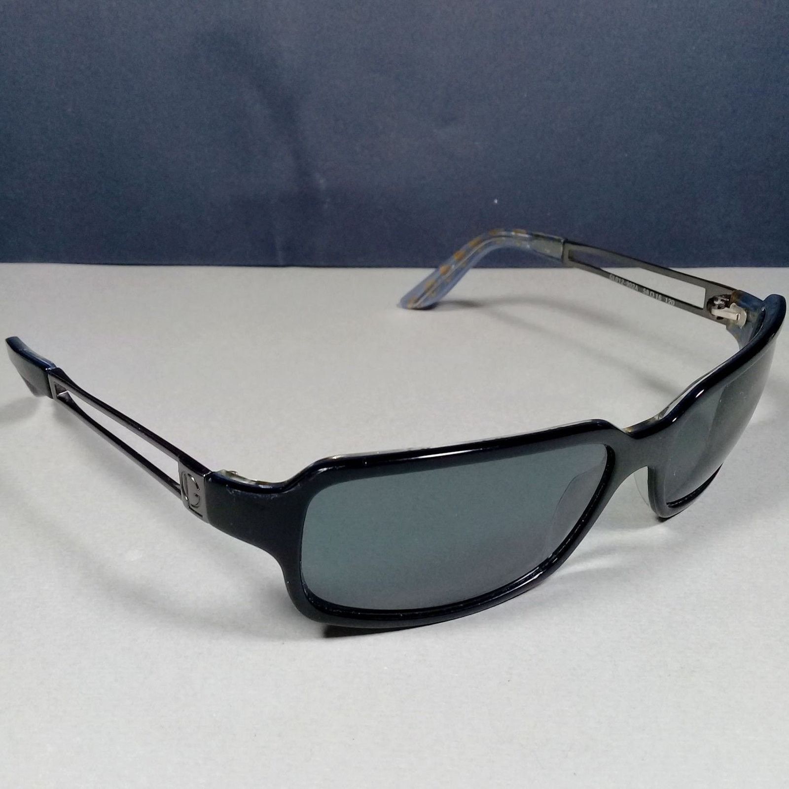 Guy Laroche Black/Gun Metal Vintage Logos Sunglasses
