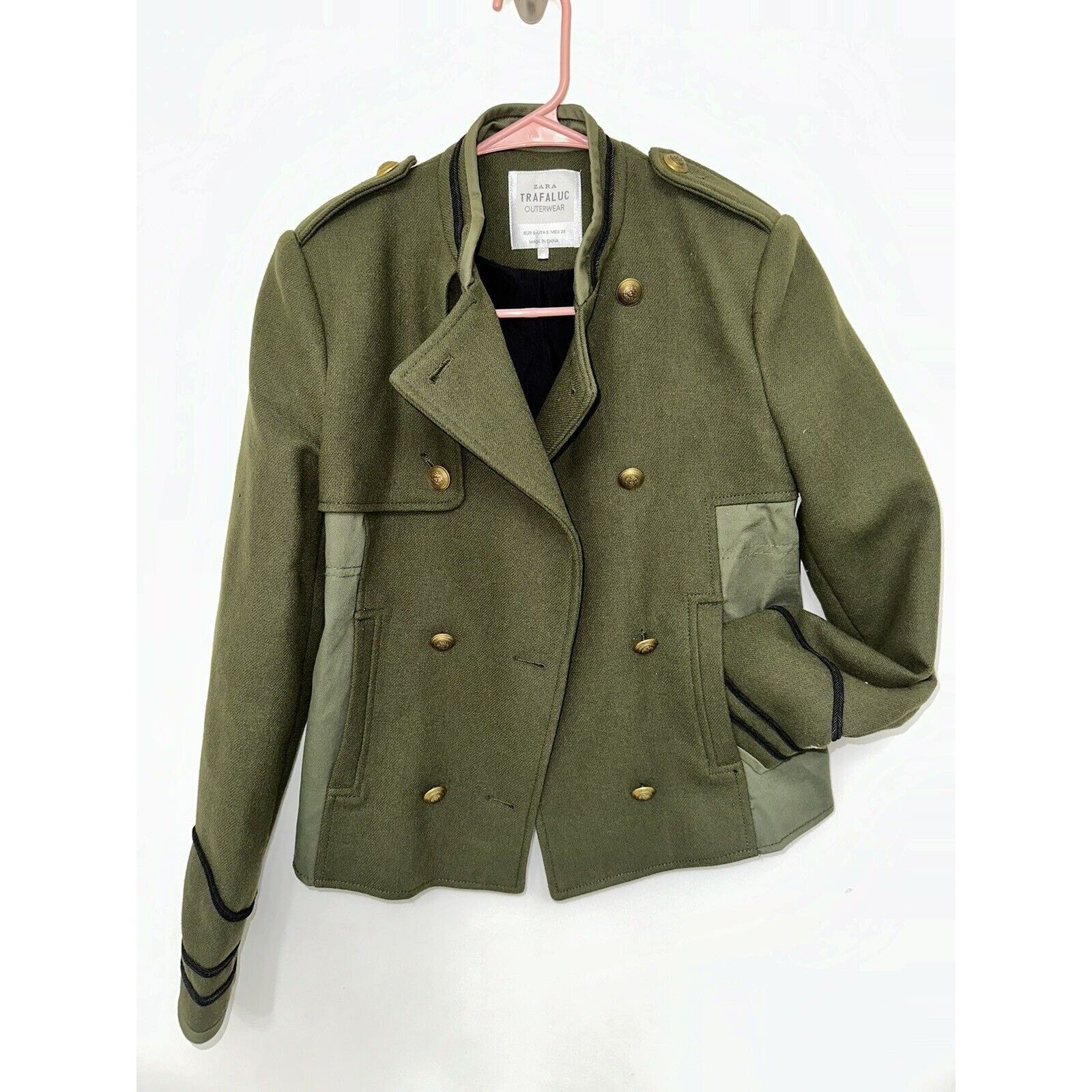 ZARA TRAFALUC outerwear collection coat store size S