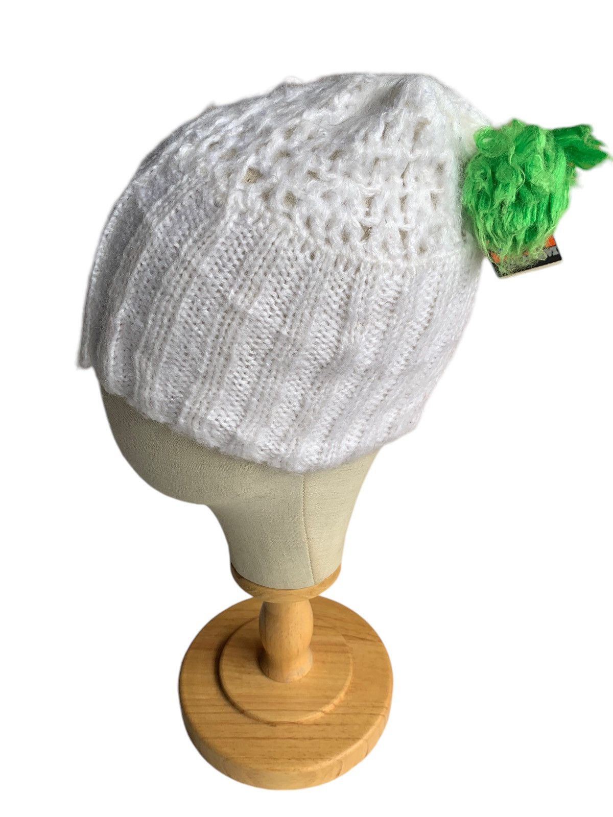 Handmade × Volcom Volcom Handmade Knit crochet Rare Hairy distressed beanie Size ONE SIZE - 8 Thumbnail