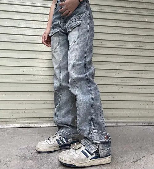 VIBE Retro punk denim pants Size US 31 - 4 Thumbnail
