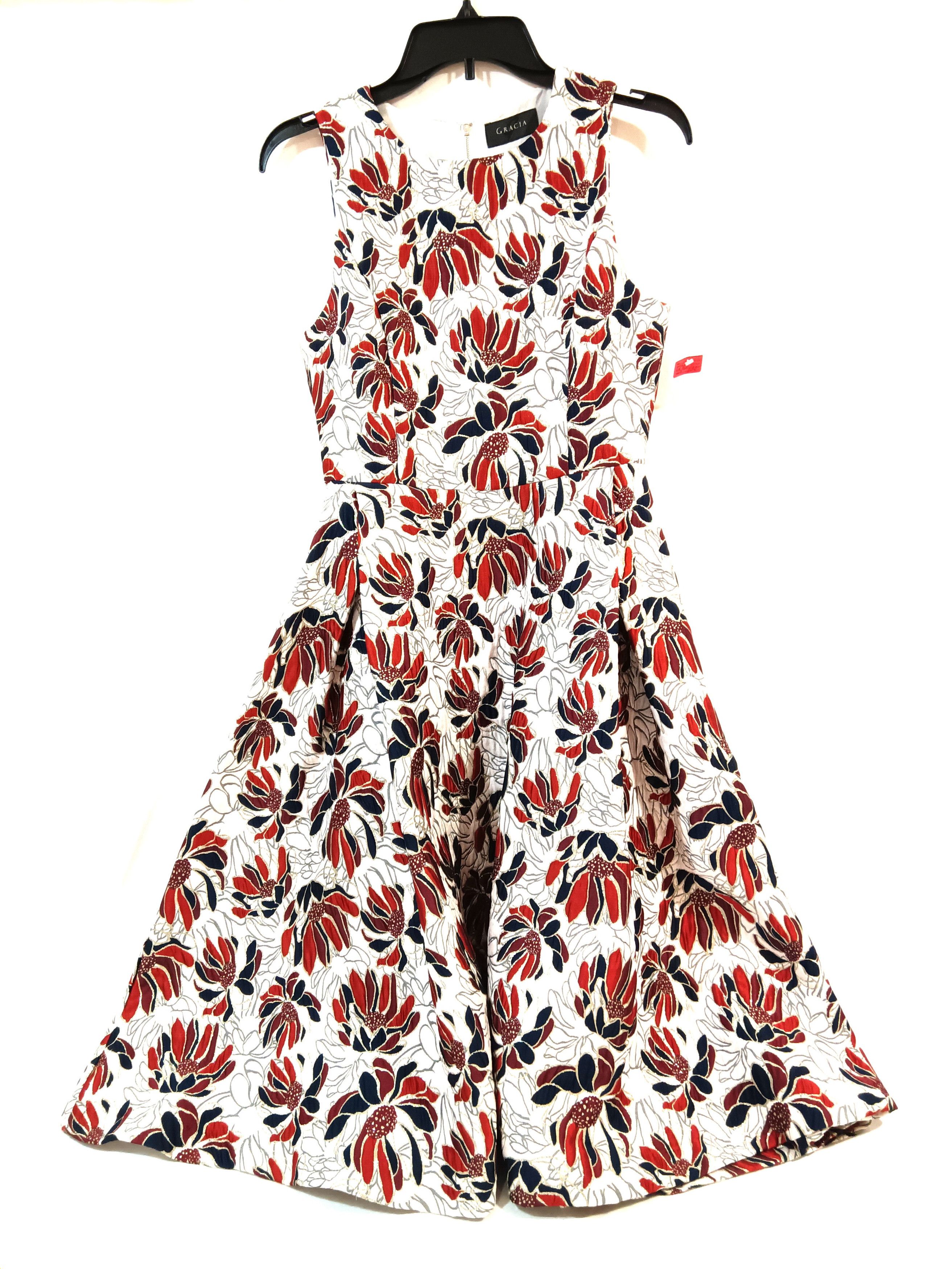 Other Gracia Midi Dress Size S (Fits 4-6) Sundress Floral Size S / US 4 / IT 40 - 1 Thumbnail