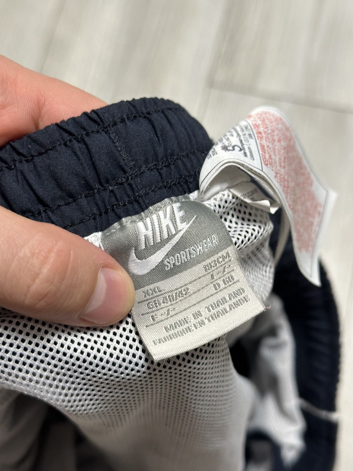 Nike × Vintage Vintage Y2K Nike Nylon Shorts Size US 38 / EU 54 - 3 Thumbnail