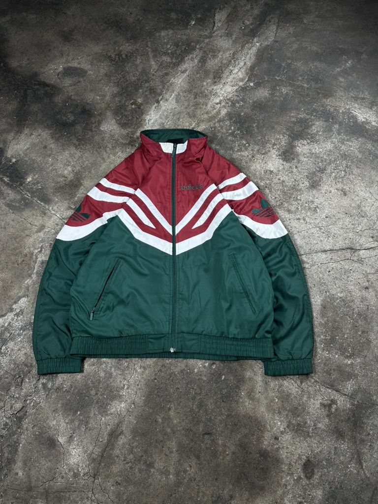 Adidas 90s Vintage Adidas Nylon Tracksuit Set Size US M / EU 48-50 / 2 - 2 Thumbnail