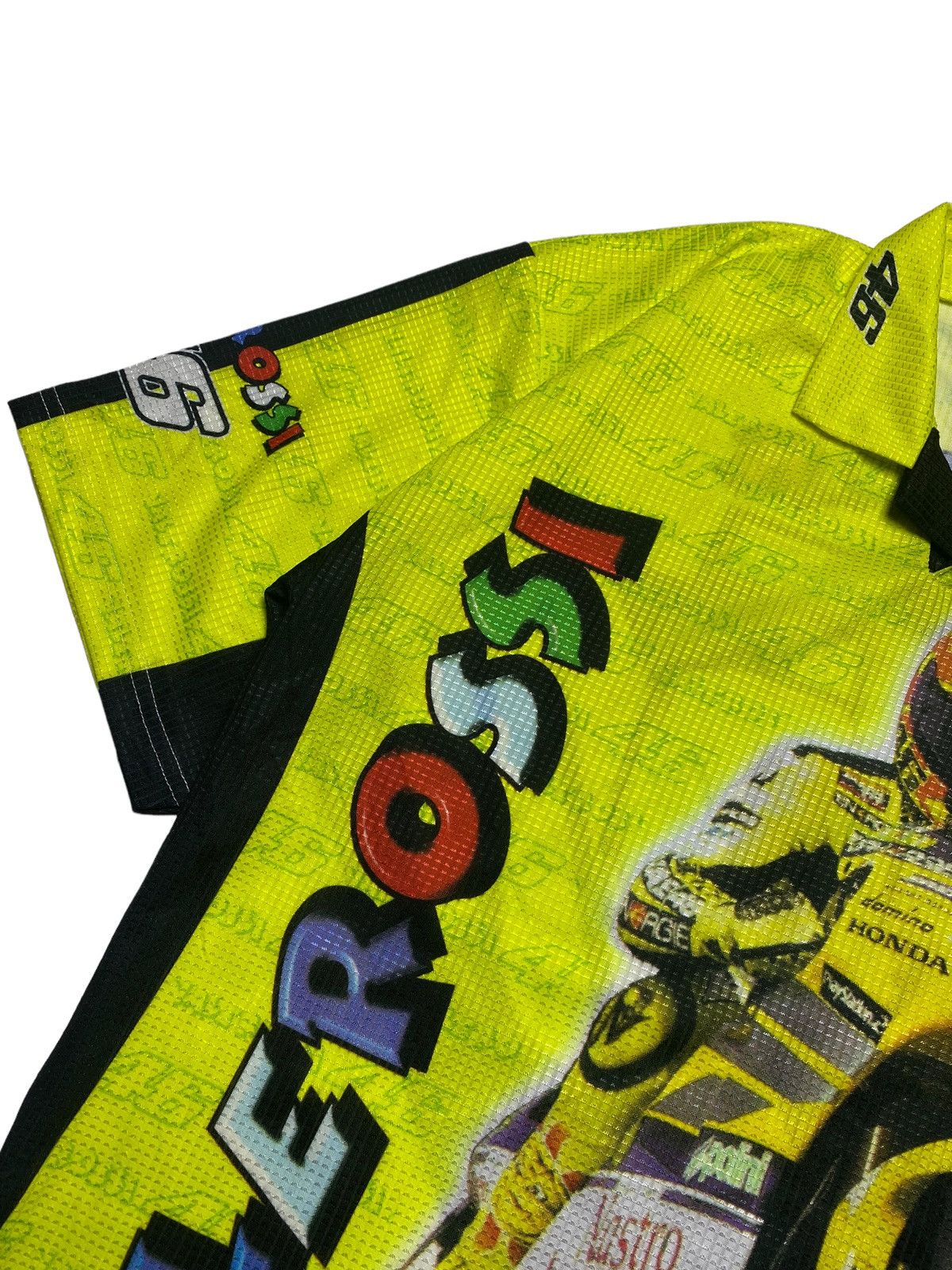 Vintage 1990s Valentino Rossi Souvenirs Jersey Size US L / EU 52-54 / 3 - 7 Thumbnail