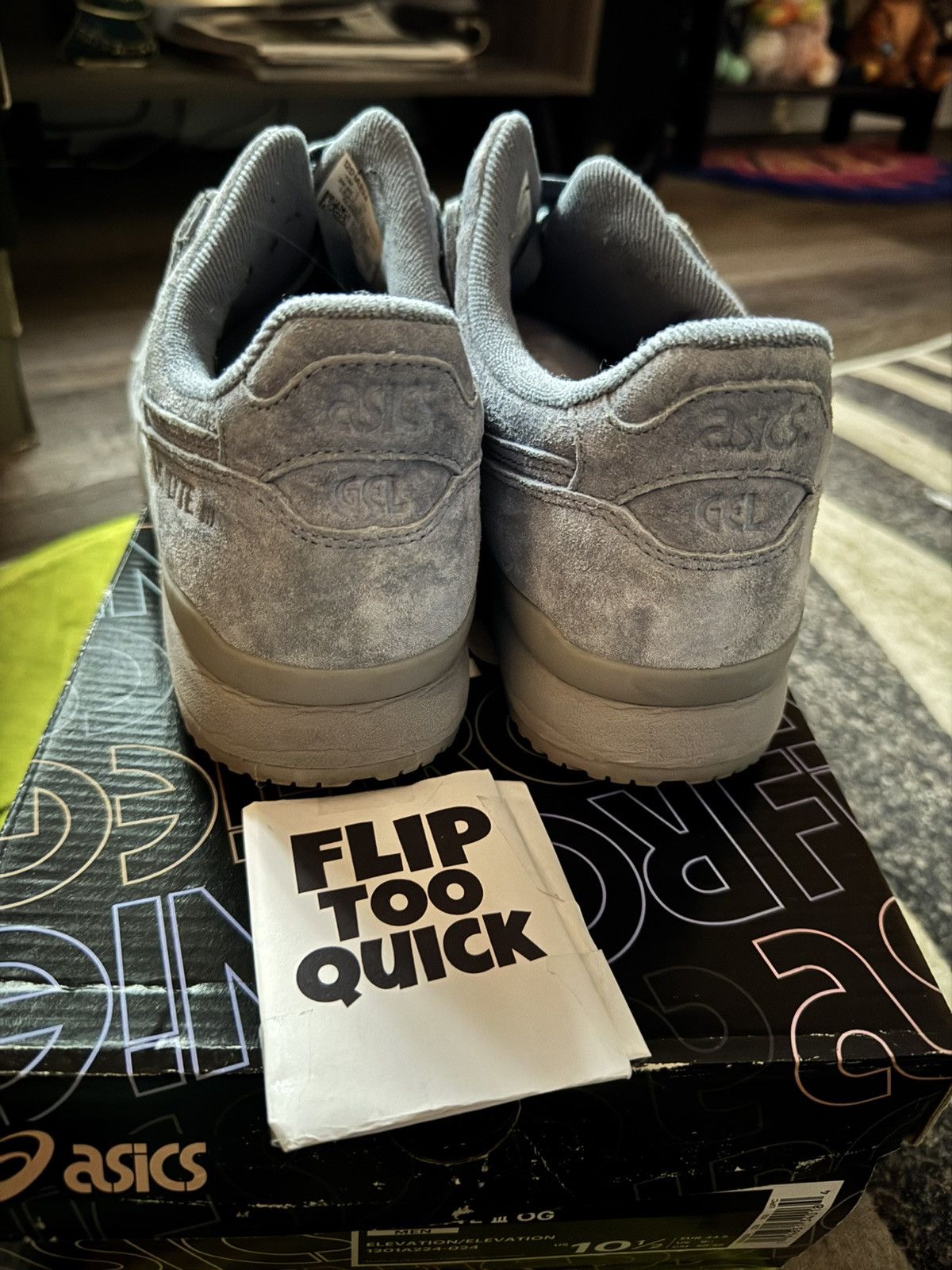Asics Gel Lyte III OG Kith Elevation Ronnie Fieg 30 Size US 10.5 / EU 43-44 - 4 Thumbnail