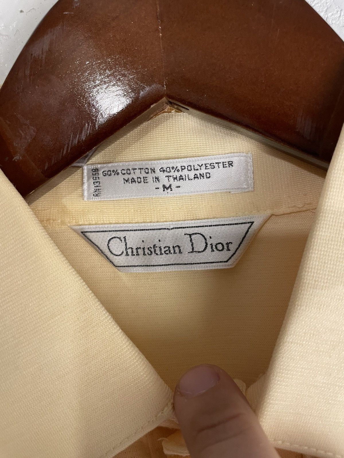 Vintage Christian Dior polo pocket logo Size US M / EU 48-50 / 2 - 3 Thumbnail