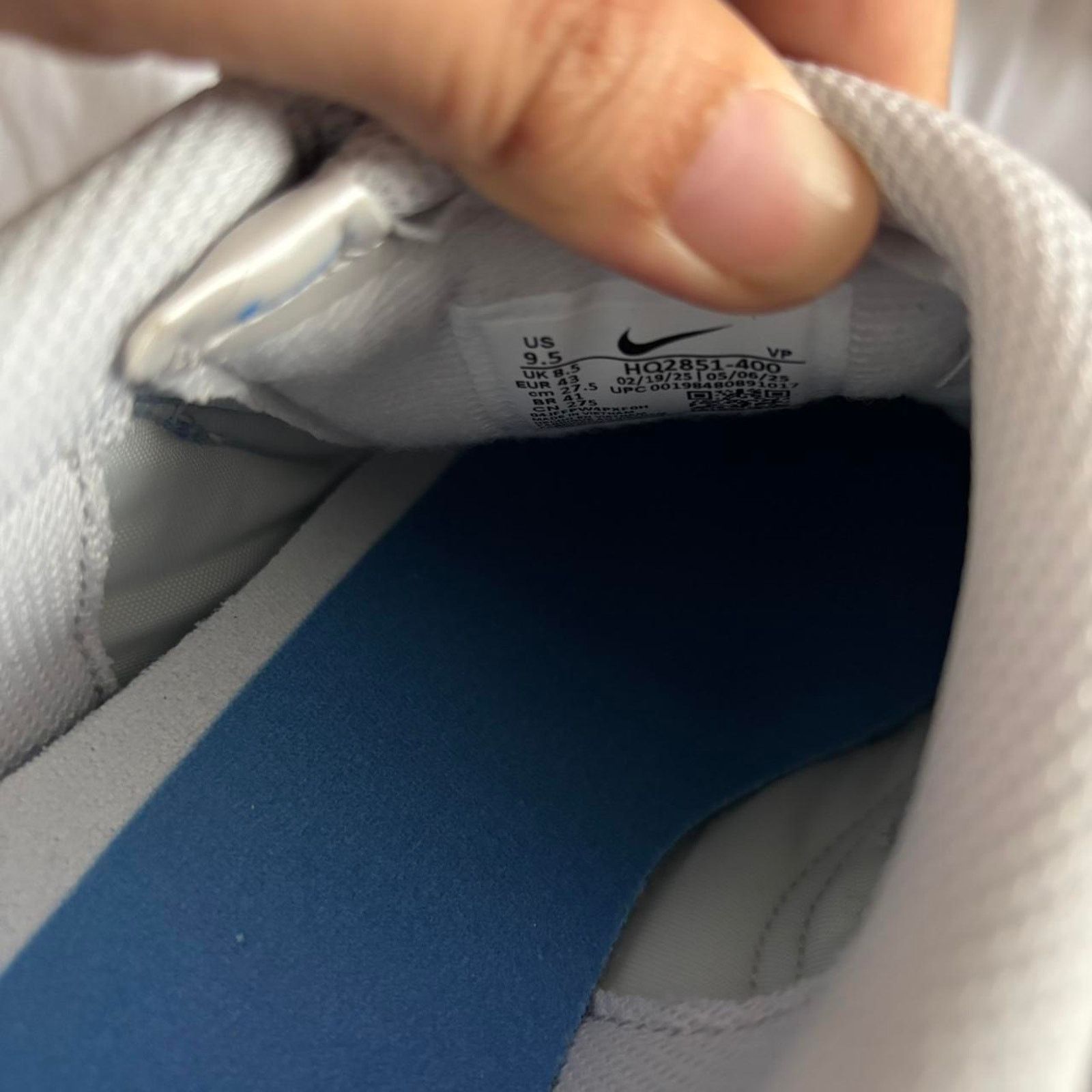 Nike Nike total 90 blue and grey Size US 9.5 / EU 42-43 - 5 Thumbnail