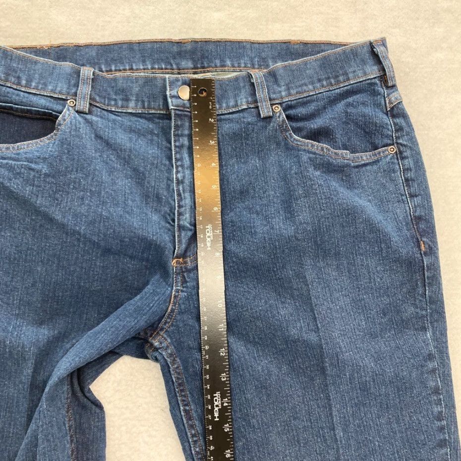 Denime Duluth 40 Grit Jeans Mens 40x30 Slim Fit Straight Leg Blue Denim Stretch Outdoor Workwear Jeans Size US 40 / EU 56 - 6 Thumbnail