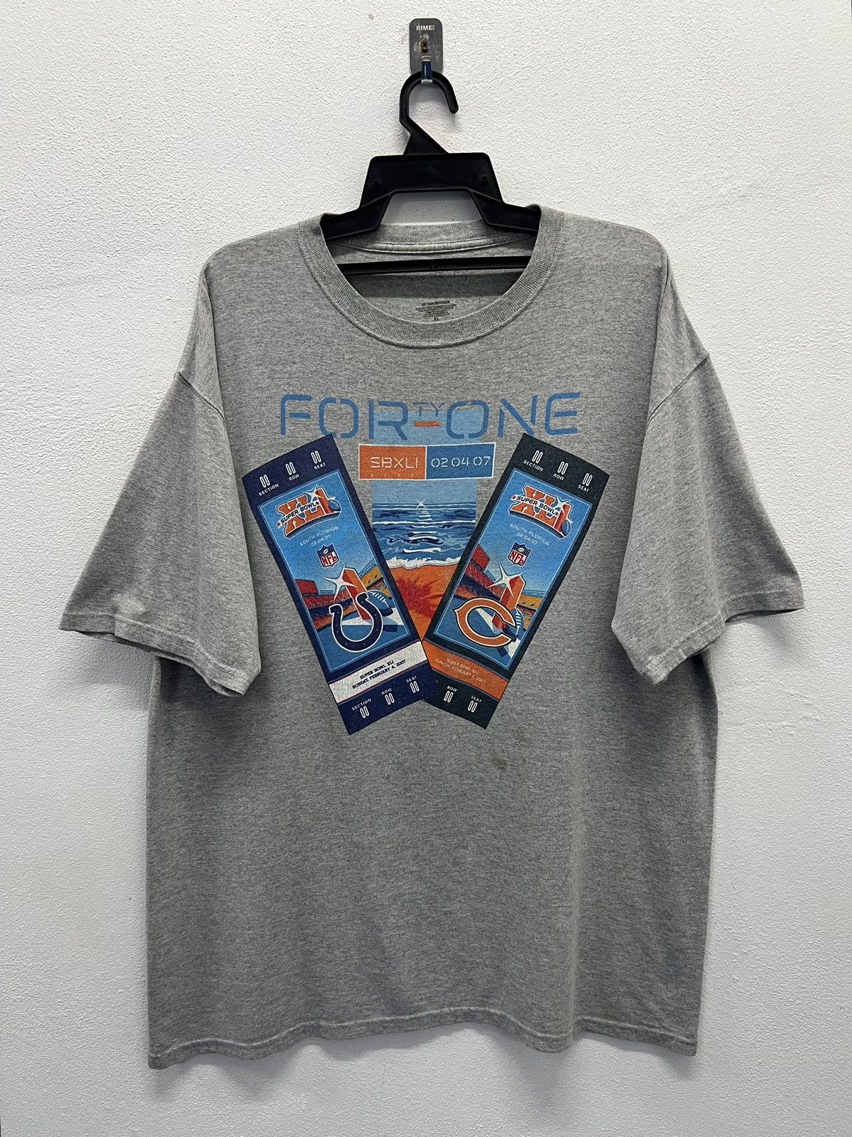 Vintage VINTAGE SUPER BOWL INFIANAPOLIS COLTS CHICAGO BEAR SHIRT Size US XL / EU 56 / 4 - 1 Thumbnail