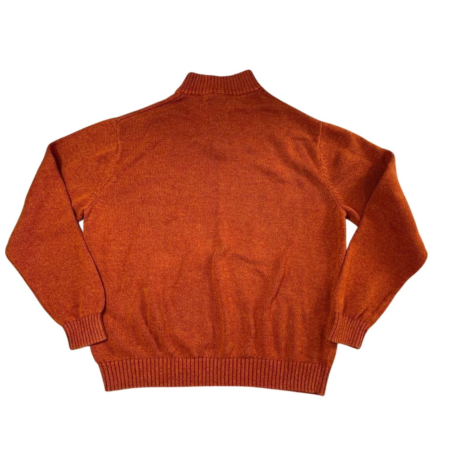 Chaps Chaps Button Mock Neck Autumn Twist Elbow Patch Sweater XXL Size US XXL / EU 58 / 5 - 6 Thumbnail