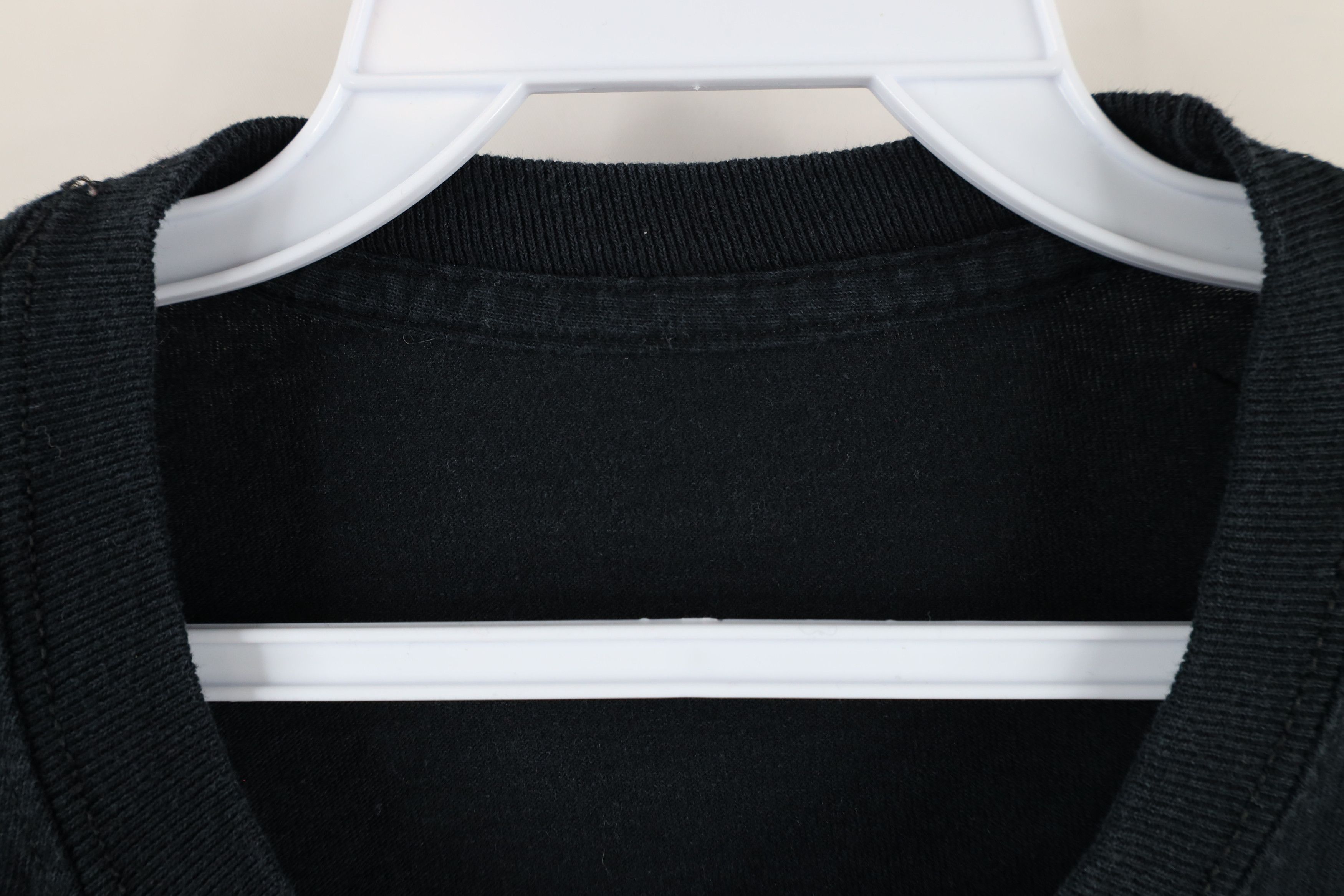 Vintage Vintage 90s Streetwear Long Sleeve T-Shirt Black Cotton Size US L / EU 52-54 / 3 - 6 Thumbnail