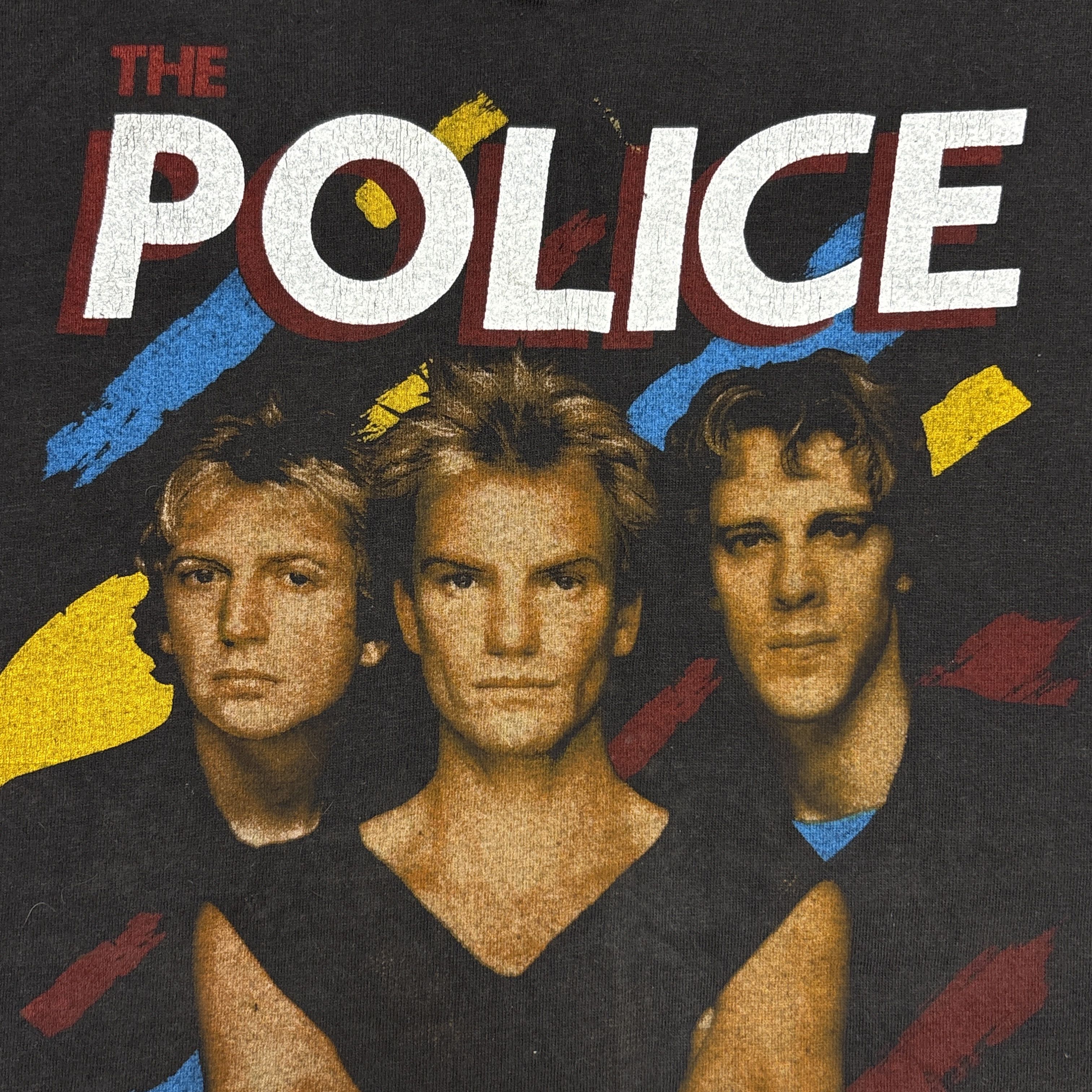 Band Tees Vintage The Police T Shirt 80s Tour Band Tee Single Stitch Size US L / EU 52-54 / 3 - 5 Thumbnail