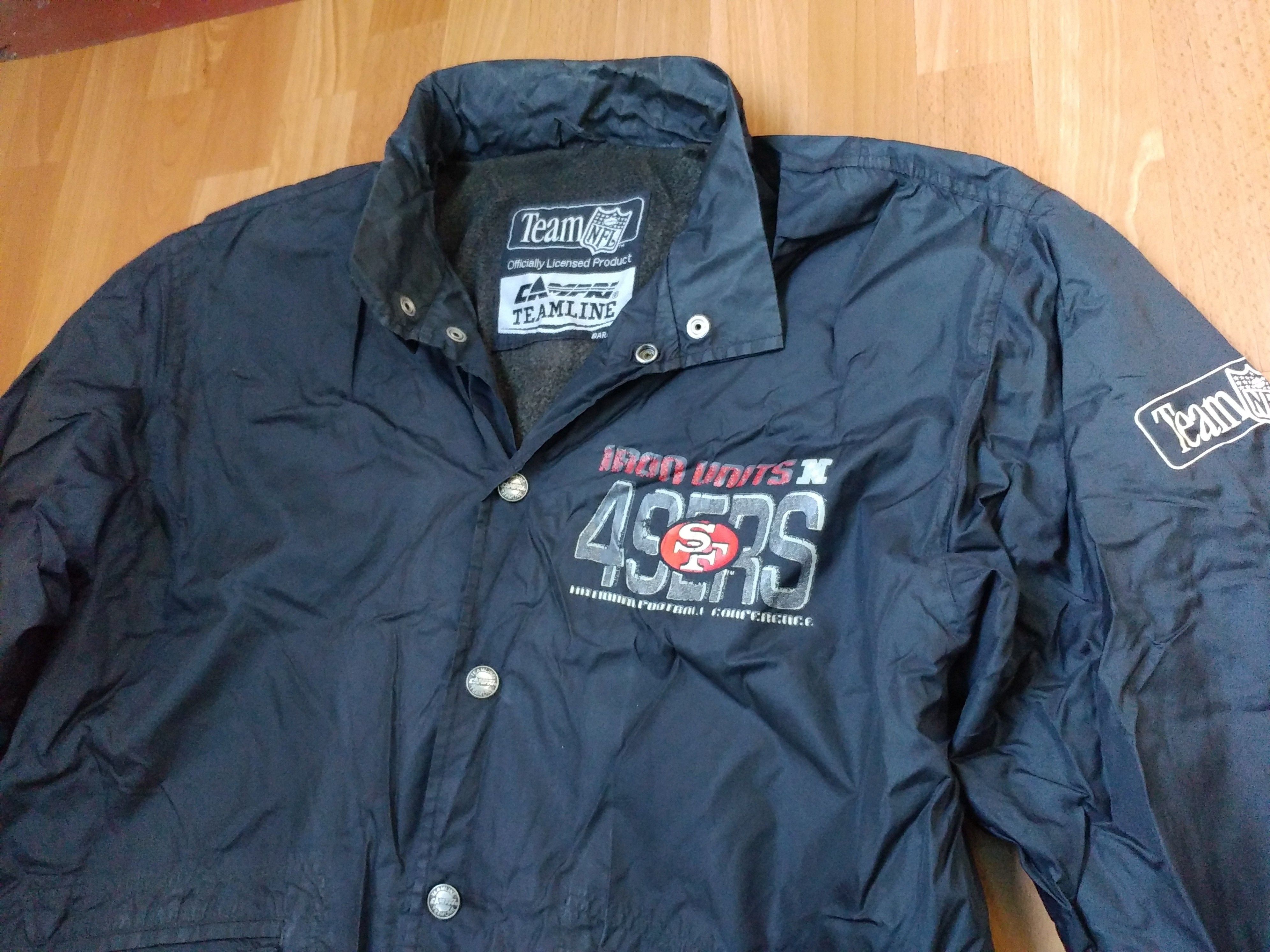 NFL × Vintage NFL San Francisco 49ers jacket, 1993 Campri Teamline L Size US L / EU 52-54 / 3 - 11 Thumbnail