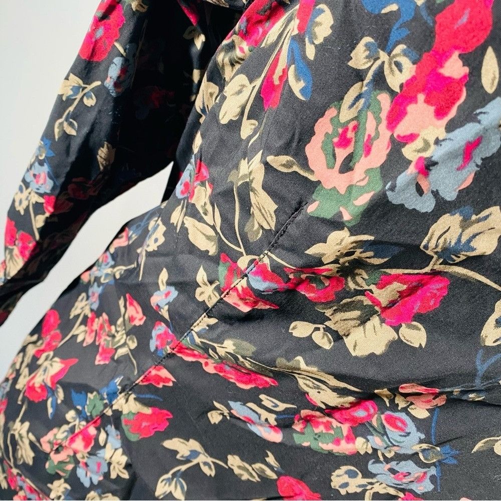 Chaps Chaps Floral Button-Up Blouse – Vintage-Inspired XL. Size XL / US 12-14 / IT 48-50 - 6 Thumbnail
