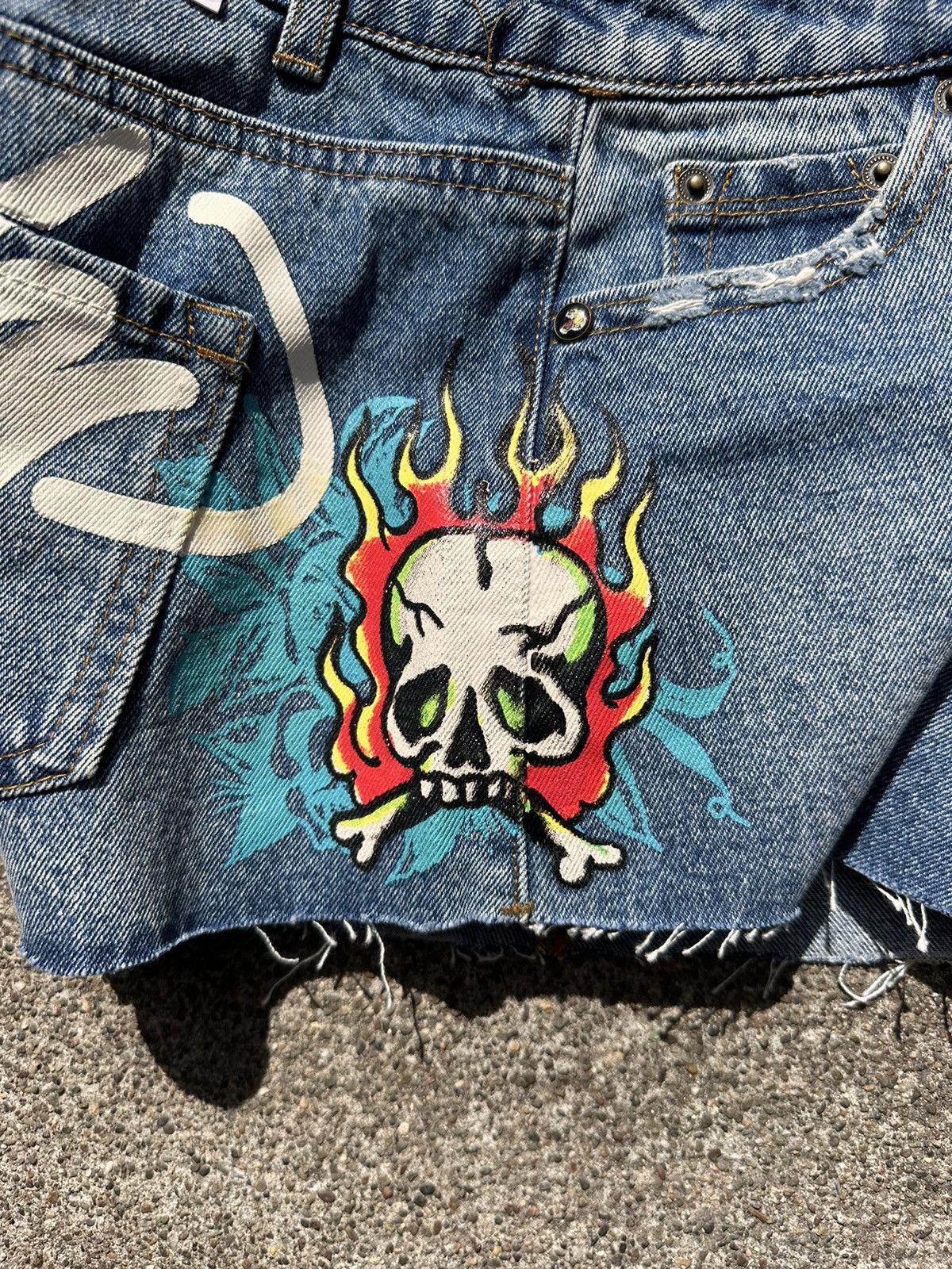 Vintage Ed Hardy Jeans on sale Shorts