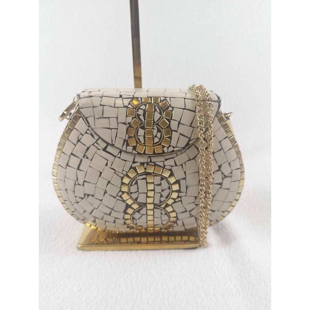 Unknown London NWOT Ramla Porte-Moi Mosaic Bag Crossbody or Clutch Size ONE SIZE - 4 Thumbnail